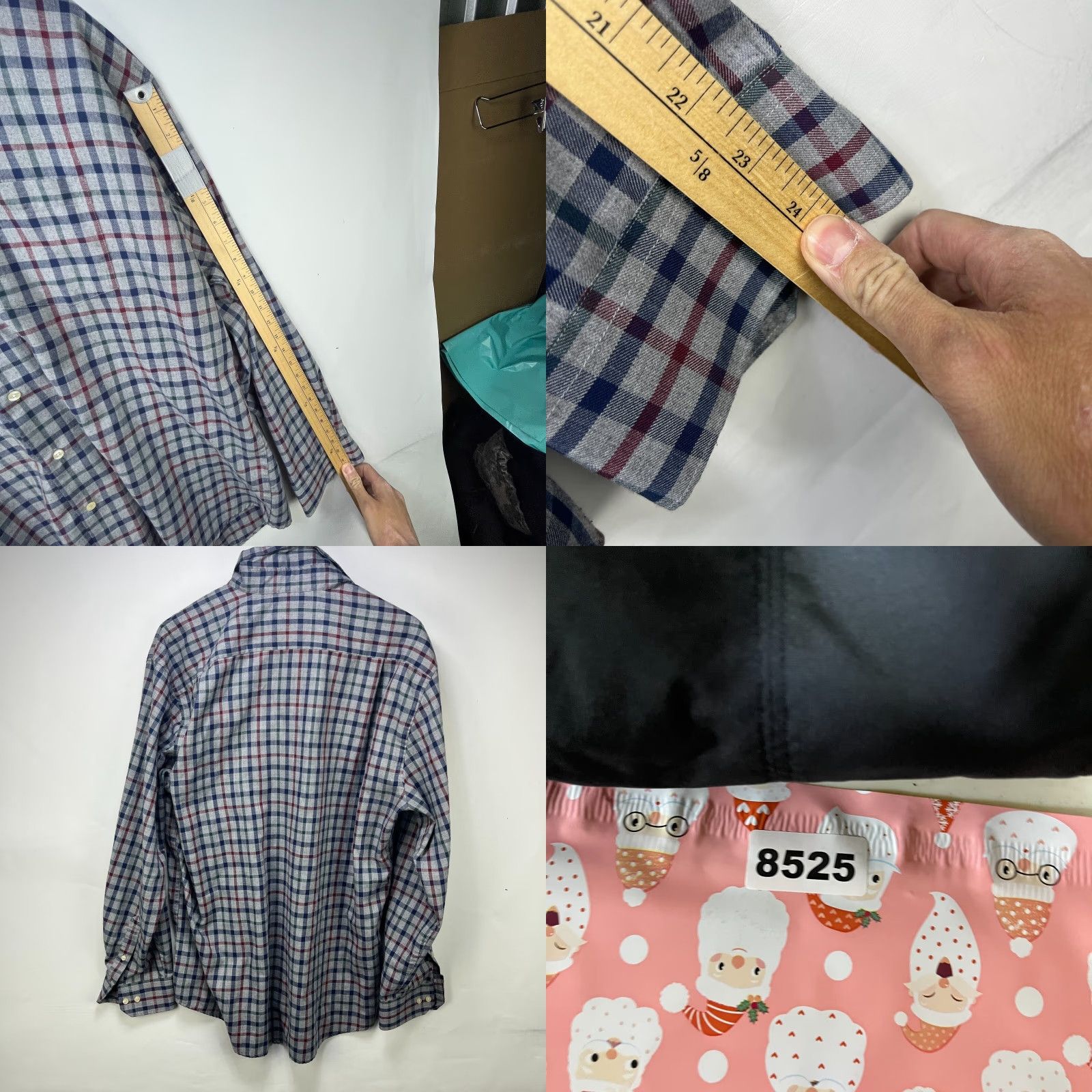 Barbour VINTAGE Barbour Plaid Button Up Long Sleeve Shirt XL US Mens Size US XL / EU 56 / 4 - 8 Thumbnail