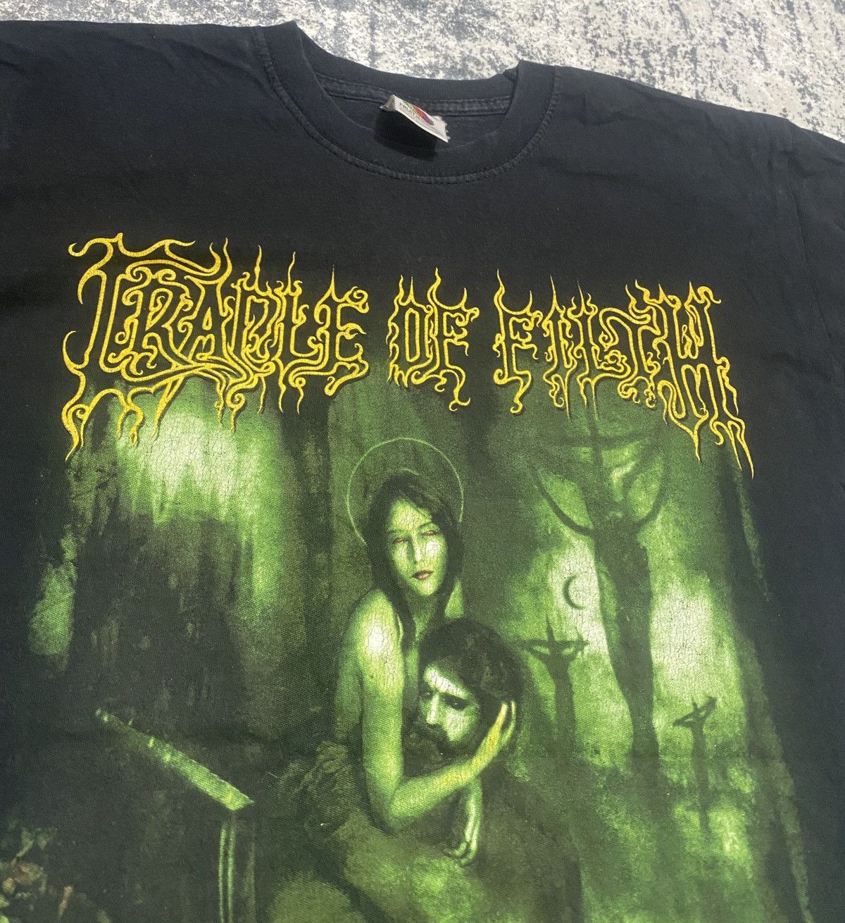 Band Tees Cradle of Fllth Thornography Album Shirt Size US S / EU 44-46 / 1 - 5 Thumbnail