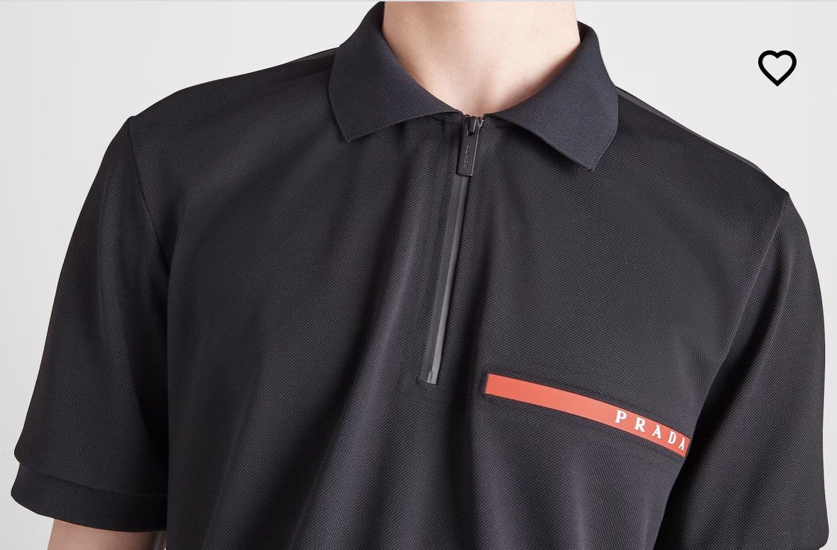 Prada Prada Pique Polo Shirt - Beyond the Line - Linnea Rossa Size US M / EU 48-50 / 2 - 3 Thumbnail