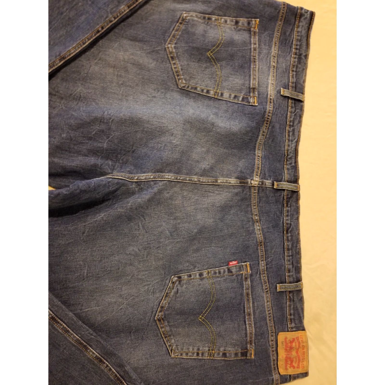 Levi's VINTAGE Levi's 541 Jeans Mens 60x30 Big & Tall Athletic Straight Denim Stretch Blue Pants Jeans Size US 44 / EU 60 - 2 Thumbnail