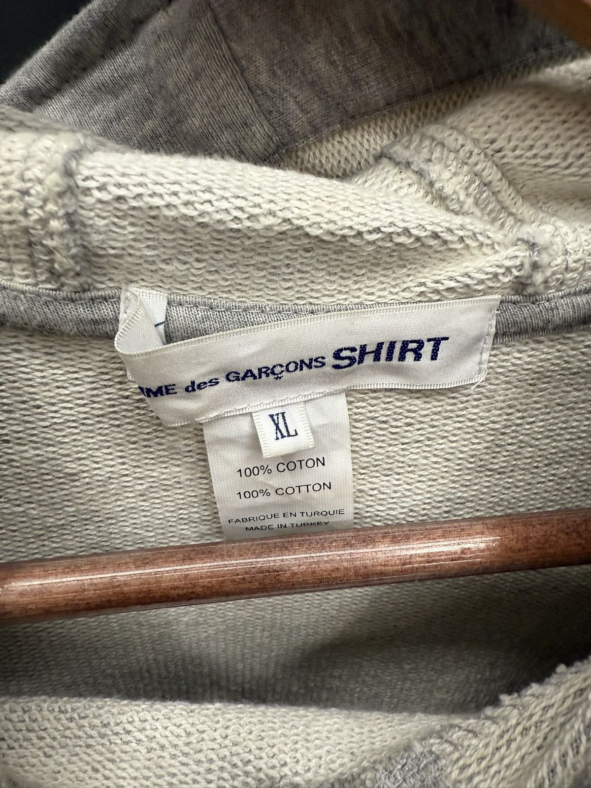 Comme des Garcons SHIRT × Kaws Comme Des Garcons Shirt KAWS Graphic Hoodie Grey Size US XL / EU 56 / 4 - 3 Thumbnail