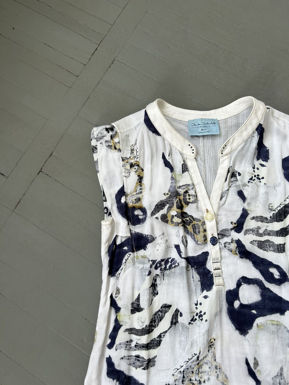 Elisa Cavaletti Elisa Cavaletti viscose blouse tank top Size M / US 6-8 / IT 42-44 - 3 Thumbnail