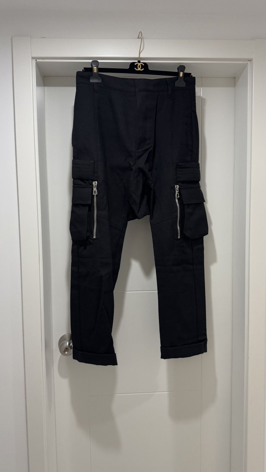 Balmain Balmain x H&M Copped Cargo Pants Size US 28 / EU 44 - 1 Thumbnail