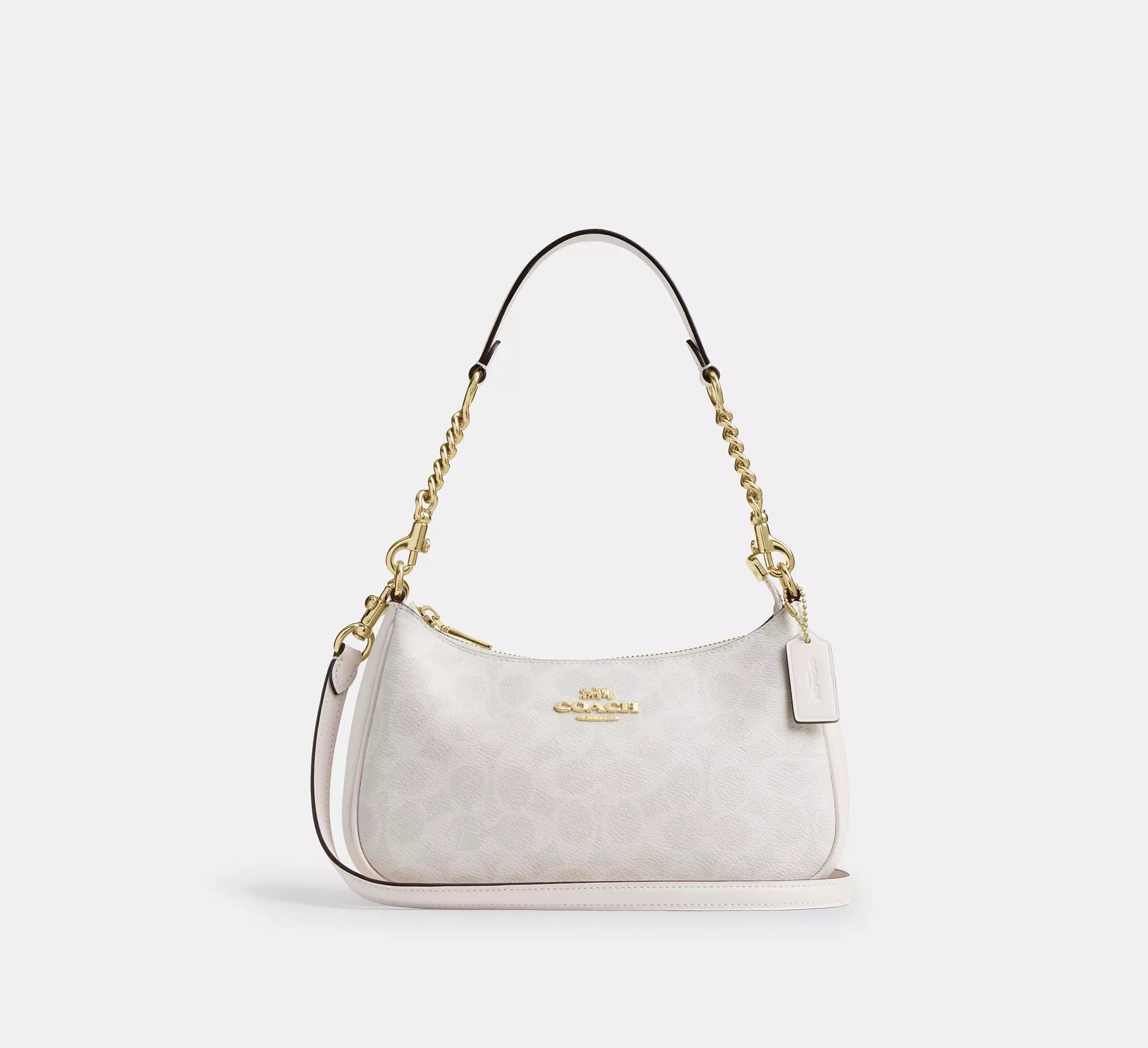 Coach Teri Shoulder Bag In Signature Canvas CV933 Size ONE SIZE - 7 Thumbnail