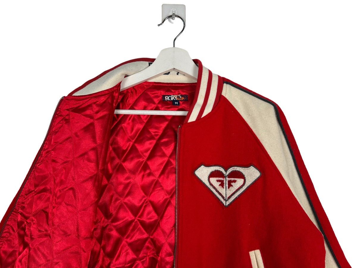 Other 🔥 VINTAGE ROXY VARSITY BOMBER JACKET Size US S / EU 44-46 / 1 - 10 Thumbnail