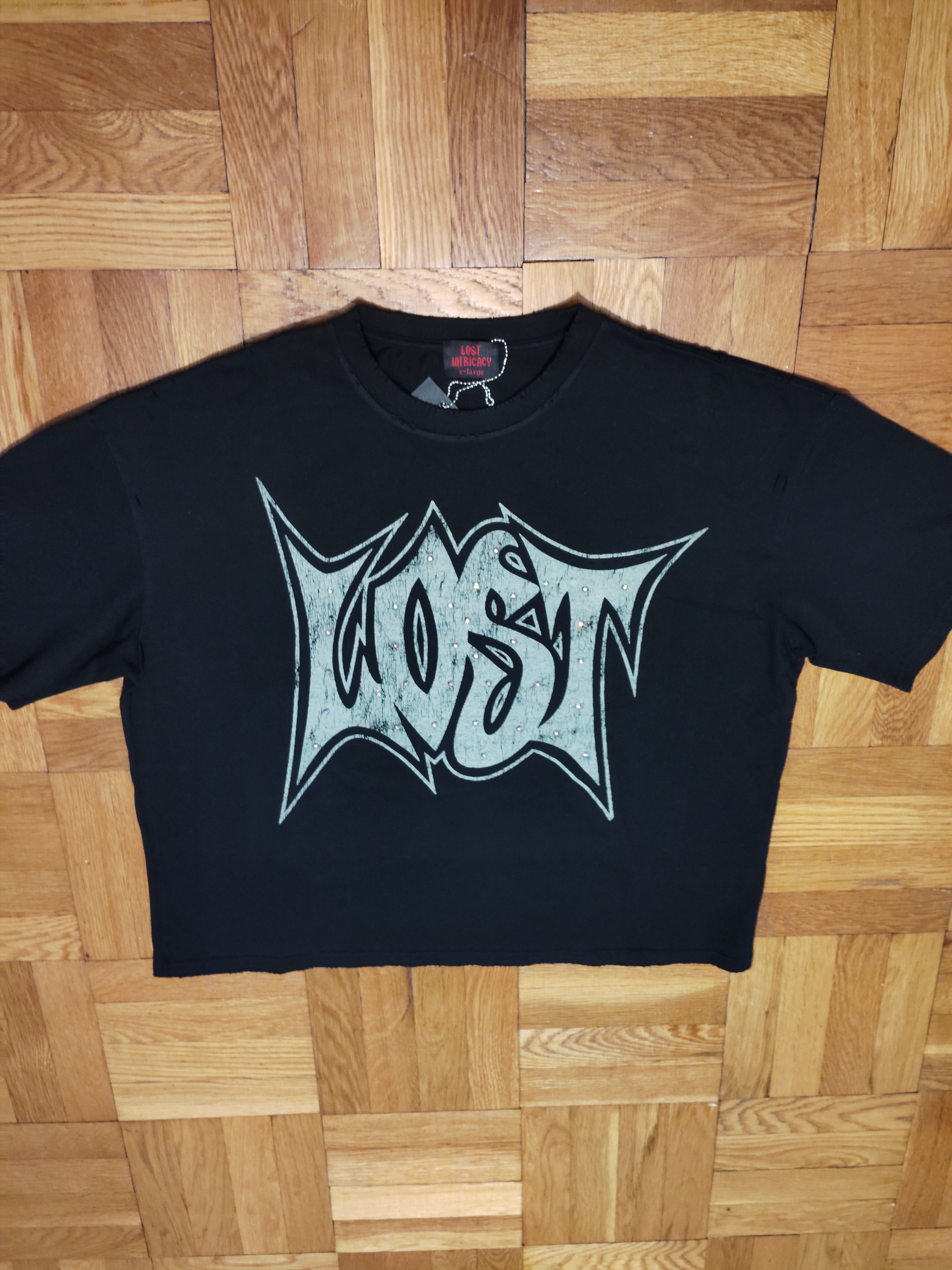 LOST INTRICACY Lost Intricacy Black Lost Outline T Shirt Size XL Sold Out Size US XL / EU 56 / 4 - 5 Thumbnail