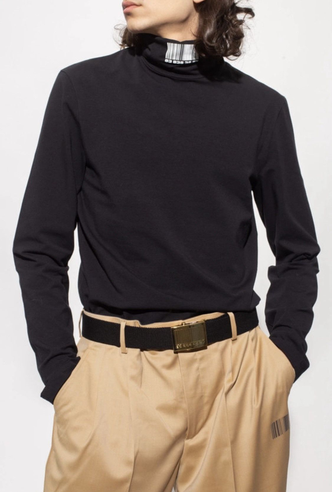 Vetements Vetements Barcode Turtleneck Size US S / EU 44-46 / 1 - 8 Thumbnail