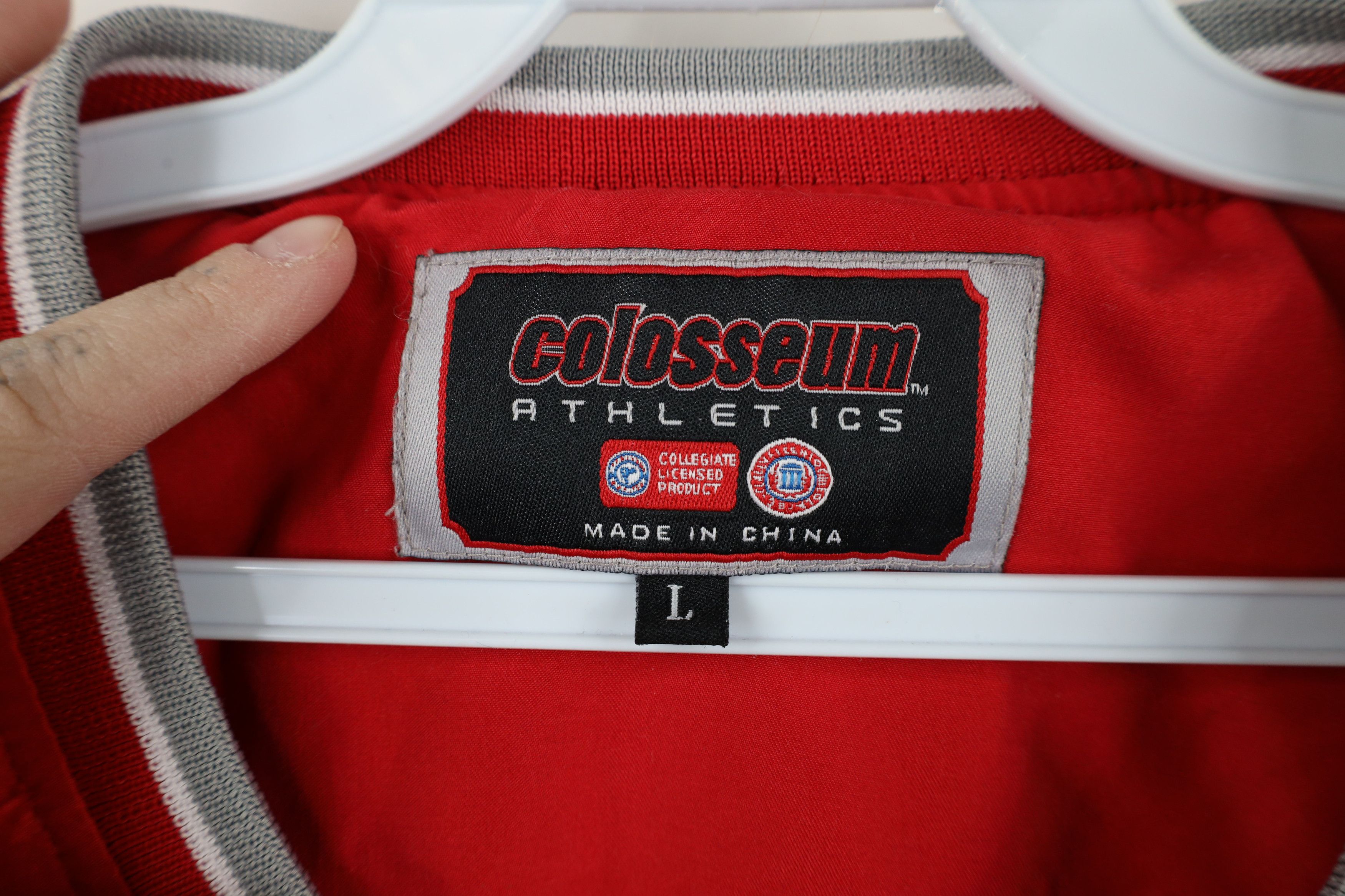 Vintage Vintage 90s Ohio State University Windbreaker Jacket Size US L / EU 52-54 / 3 - 9 Thumbnail