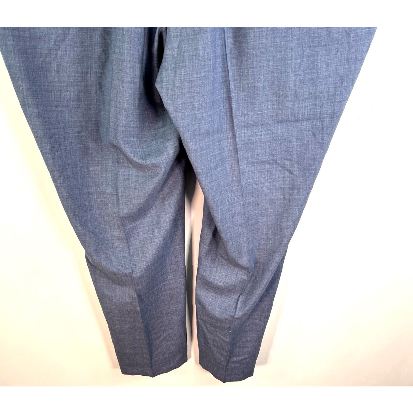Proper Cloth VINTAGE Proper Cloth Dress Pants Mens Size 54 Blue Wool Straight Leg Formal 130's Tropical City Size US 38 / EU 54 - 7 Thumbnail