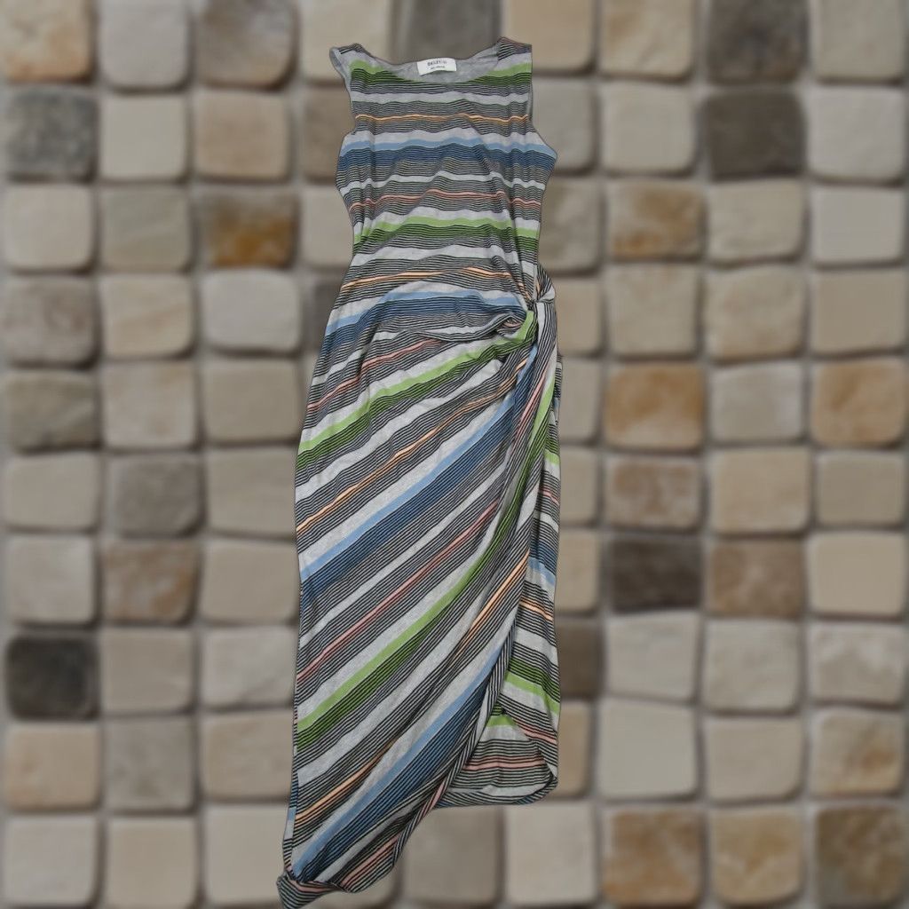 Bailey Bailey/44 Dress Womens Small Gray Green Pink Blue Wrap Dress -  crrs.pl