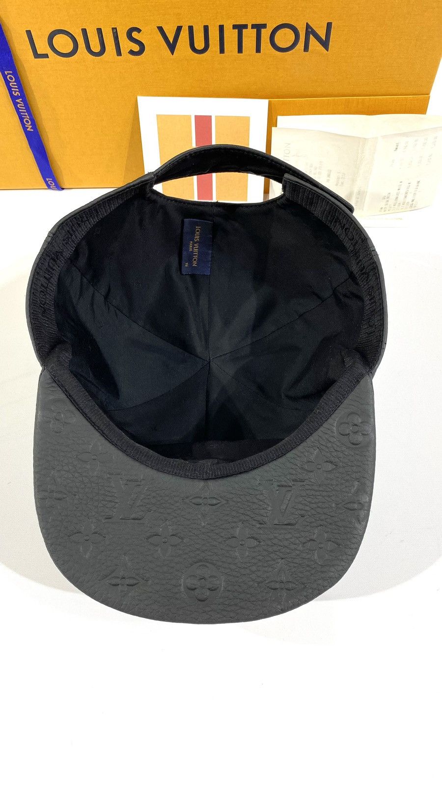 Louis Vuitton Louis Vuitton Virgil Monogram Taurillon Leather Baseball Cap Size ONE SIZE - 4 Thumbnail