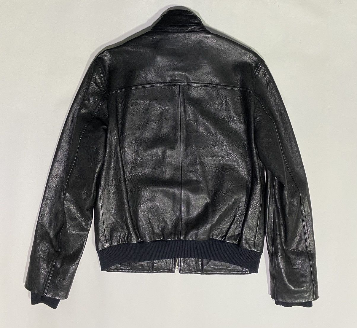 Earnest Sewn × Vintage Earnest Sewn Leather racing Jacket (sz Med) NWOT Size US M / EU 48-50 / 2 - 4 Thumbnail