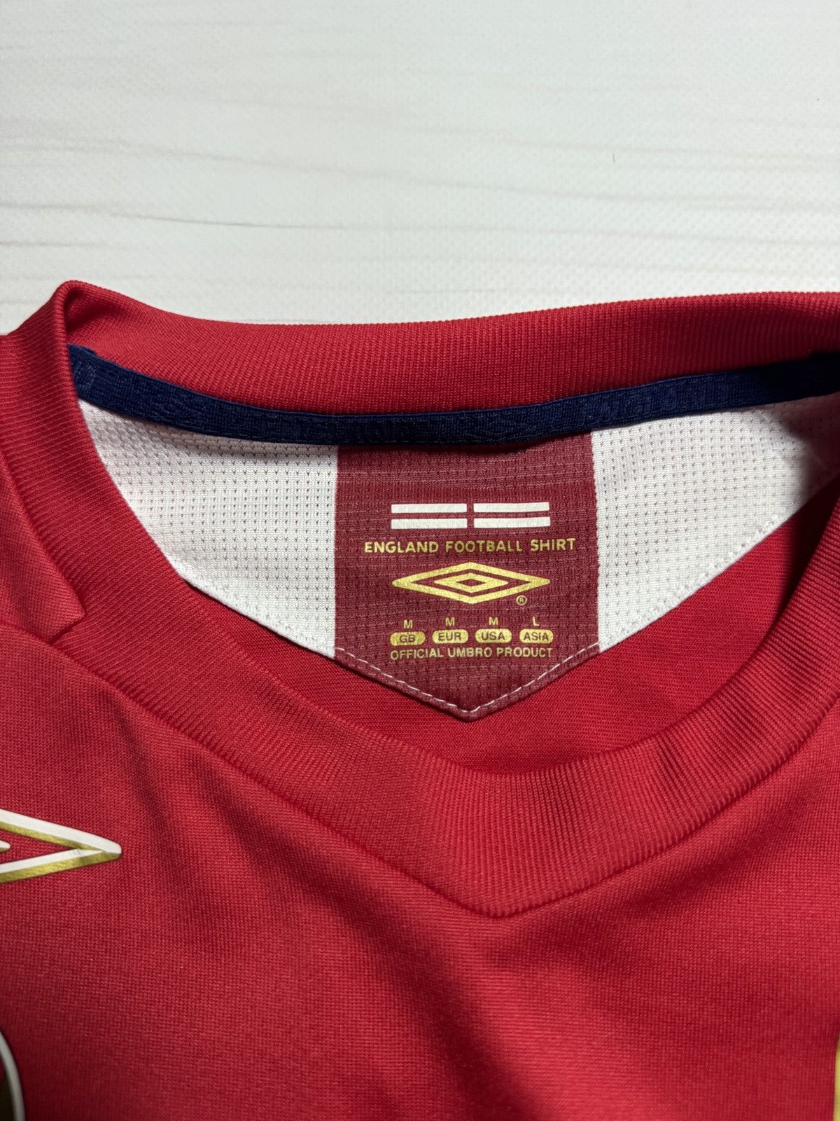 Umbro Vintage Umbro England 2006 away #8 Lampard soccer jersey Size US M / EU 48-50 / 2 - 3 Thumbnail