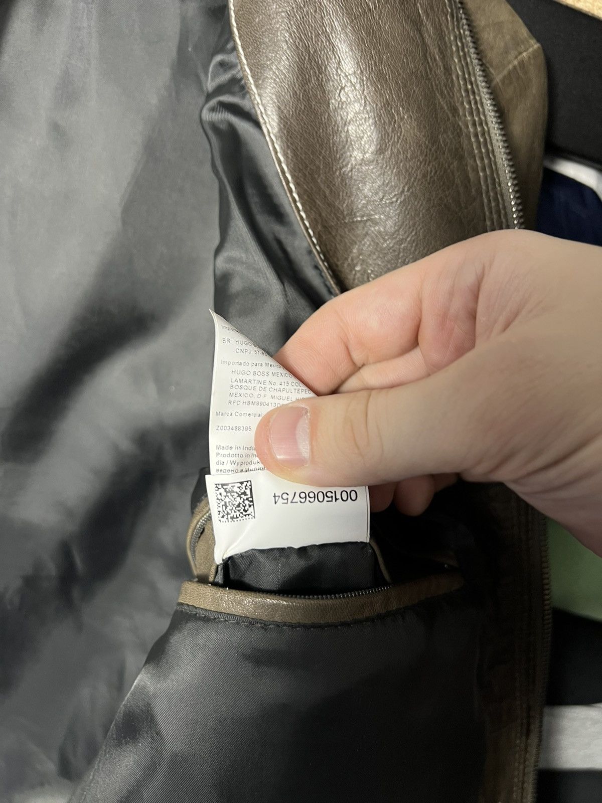 Hugo Boss 🧥 HUGO BOSS Genuine Leather Jacket – Size IT 48 M Size US M / EU 48-50 / 2 - 16 Thumbnail