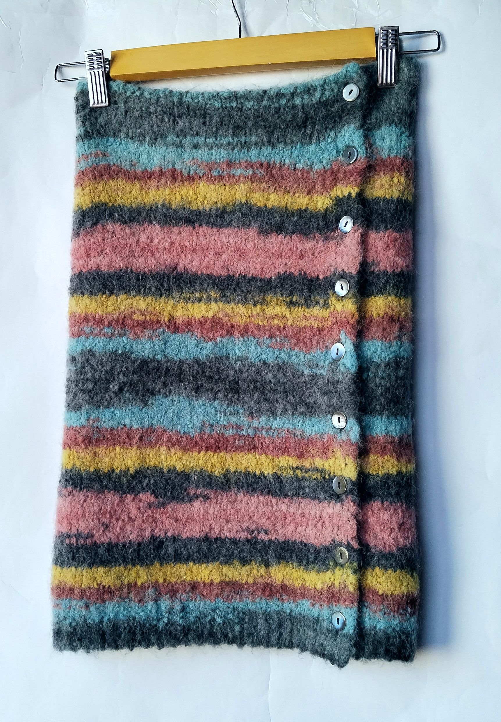 Gimaguas 'Amy' striped knit mini skirt Size 28" / US 6 / IT 42 - 11 Thumbnail