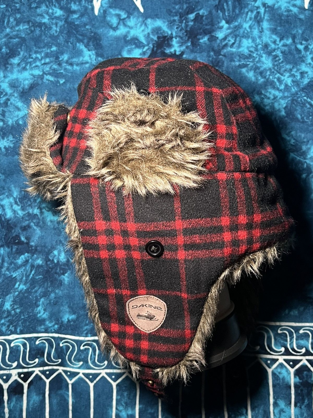 Japanese Brand Vitnage Y2K Dakine ushanka hat beanie street style Size ONE SIZE - 13 Thumbnail