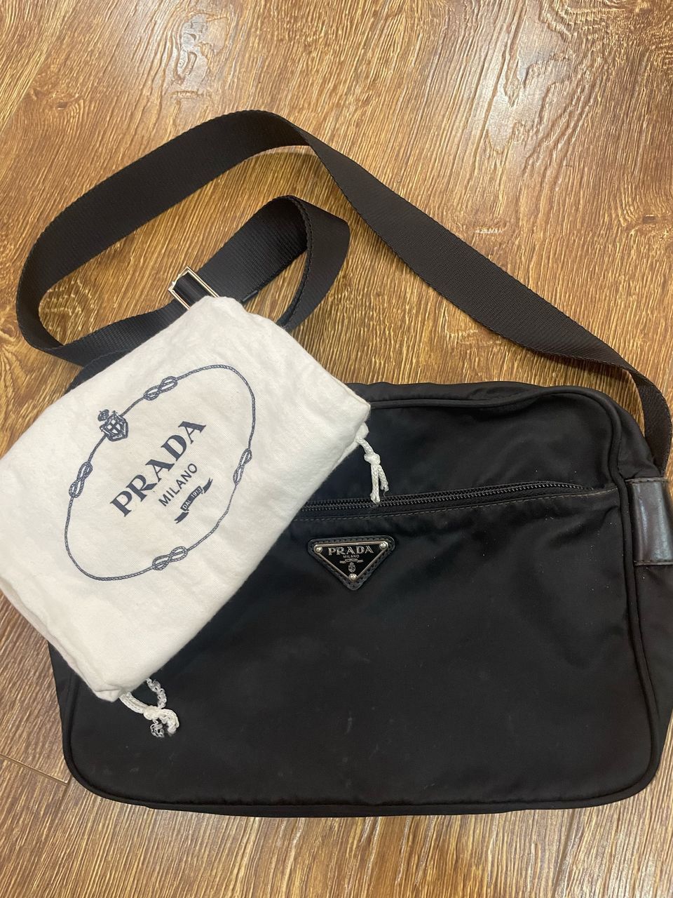 Prada Authentic Prada Tessuto Nyalon Crossbody Bag Size ONE SIZE - 21 Thumbnail