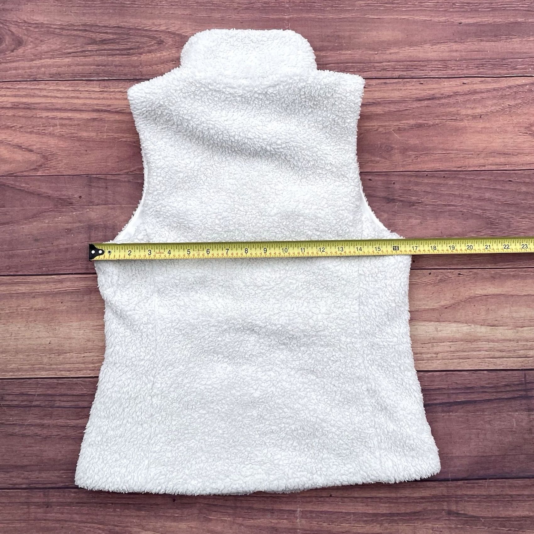 Patagonia Patagonia Jacket Vest Full Zip Womens Los Gatos S White Fleece Birch 21.5in 17in Pit to Pit Regular Size Small Size S / US 4 / IT 40 - 6 Thumbnail