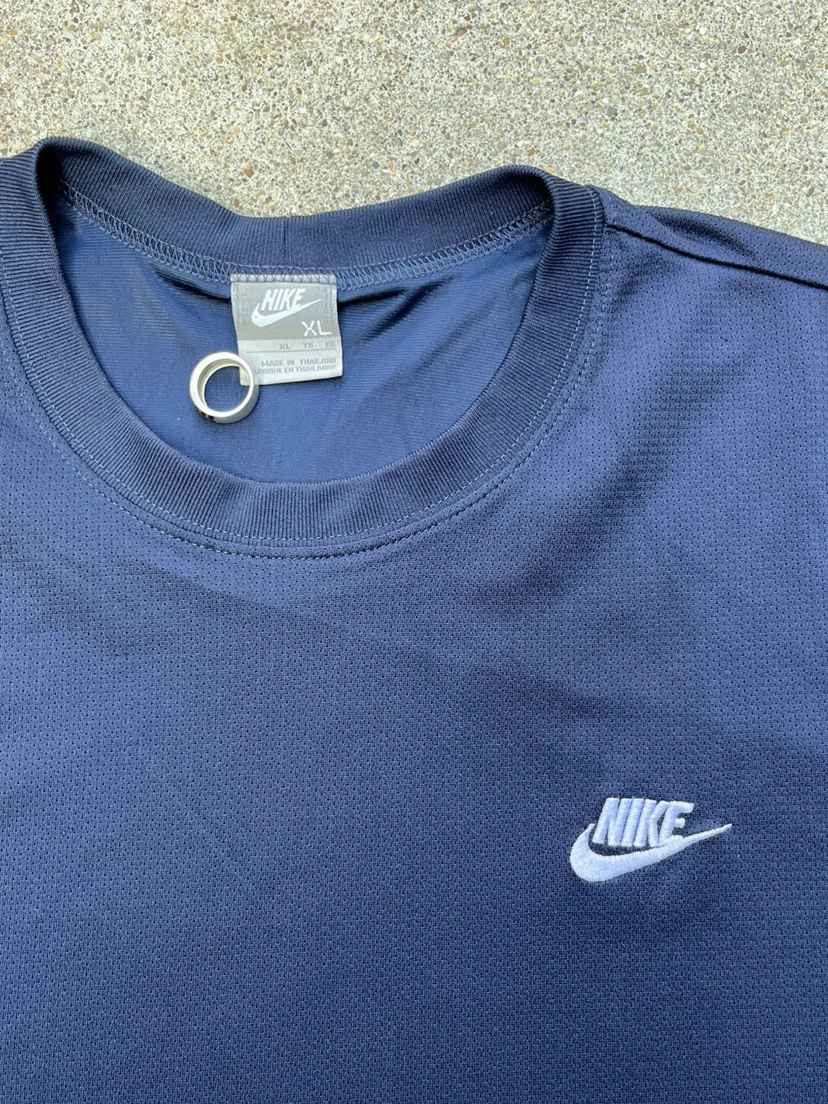 Nike × Vintage Vintage Nike Silver Tag Jersey Tee Size US XL / EU 56 / 4 - 2 Thumbnail