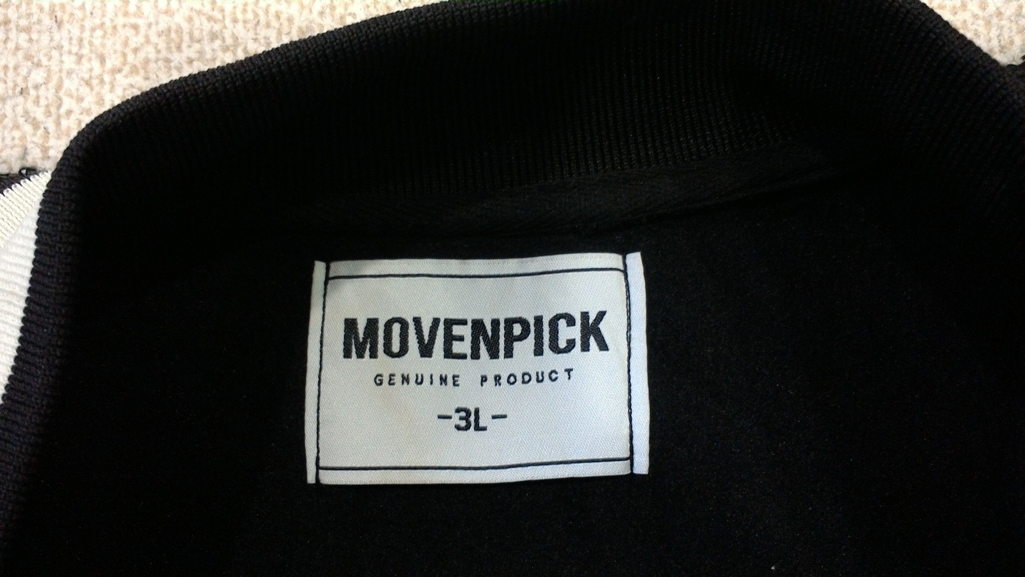 Japanese Brand Movenpick Black Varsity Jacket Size L / US 10 / IT 46 - 4 Thumbnail