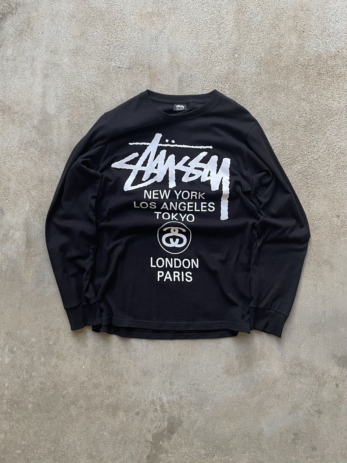 Stüssy SS21 World Tour Long Sleeve T-shirt