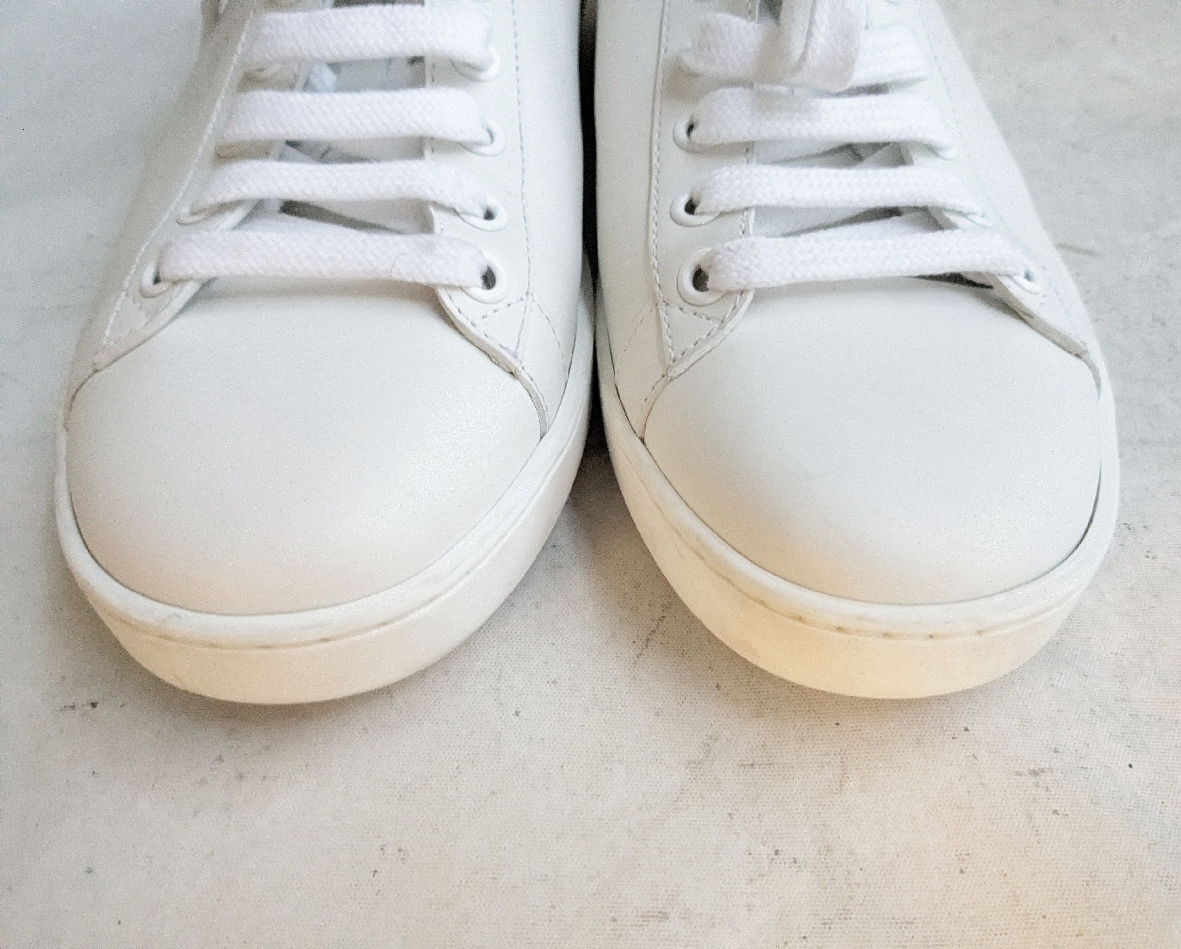 Gucci Women's Gucci Ace Sneakers White Interlocking G 7.5 37.5 Size US 7.5 / IT 37.5 - 3 Thumbnail
