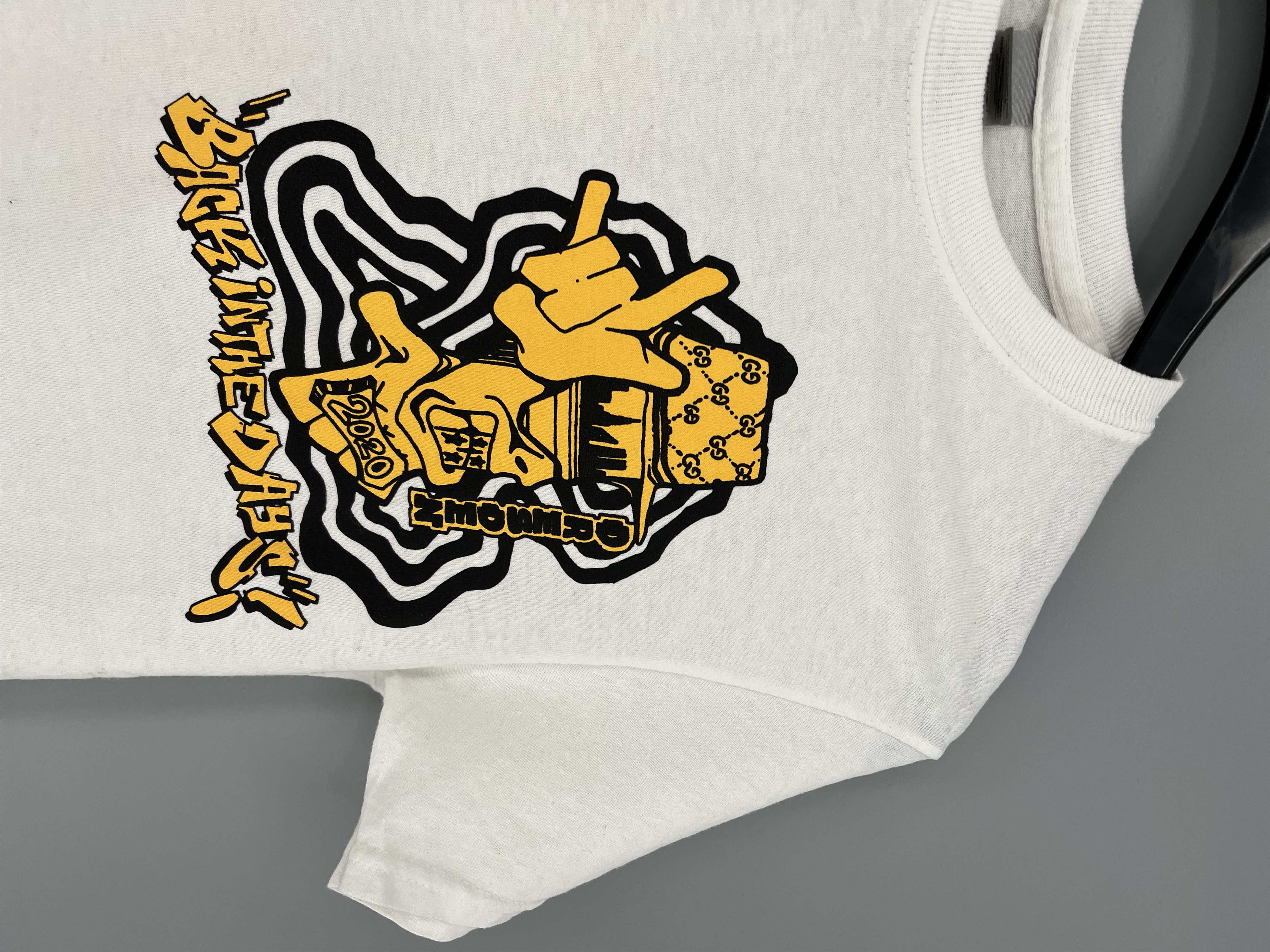 Japanese Brand Vintage Y2K ADULT “ BACK IN THE DAYS “ Humor Tee Size US S / EU 44-46 / 1 - 6 Thumbnail