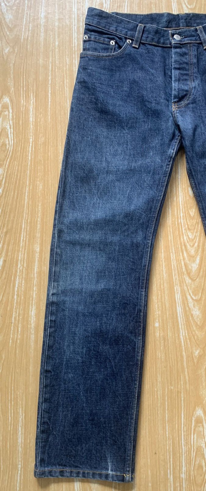 Helmut Lang Rare.. Helmut Lang Classic Raw Denim Pants Size US 32 / EU 48 - 9 Thumbnail