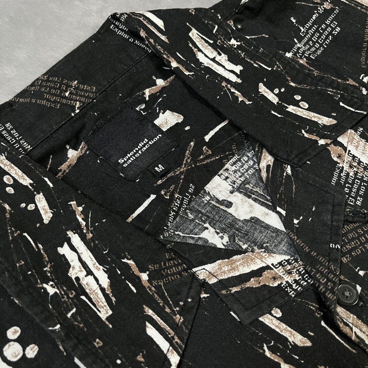Splendid 2000s Splendid Satisfaction - Abstract Print Shirt Size US M / EU 48-50 / 2 - 3 Thumbnail