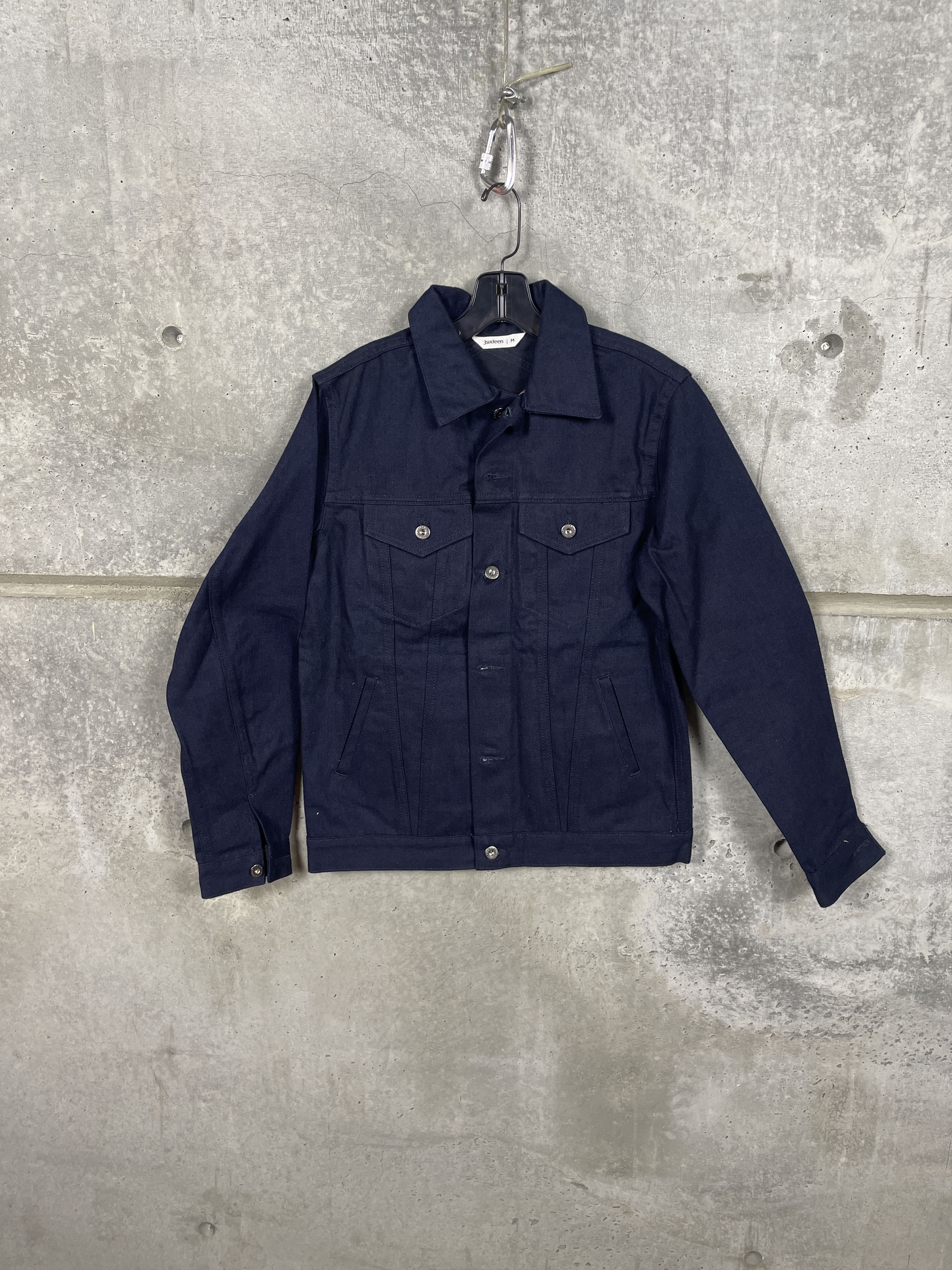 3sixteen 3Sixteen - Type 3 jacket- shadow selvege denim Size US M / EU 48-50 / 2 - 1 Thumbnail