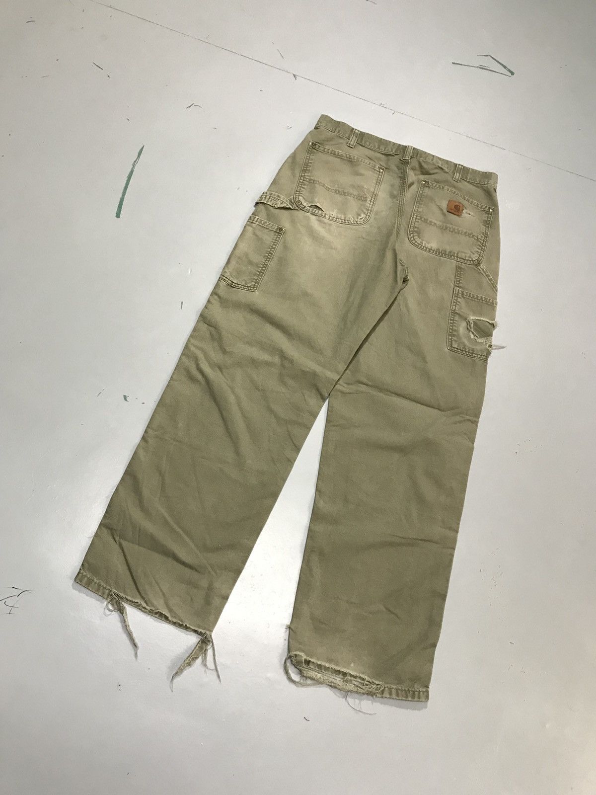 Carhartt Vintage carhartt B195 AGR double knee workwear Size US 32 / EU 48 - 8 Thumbnail