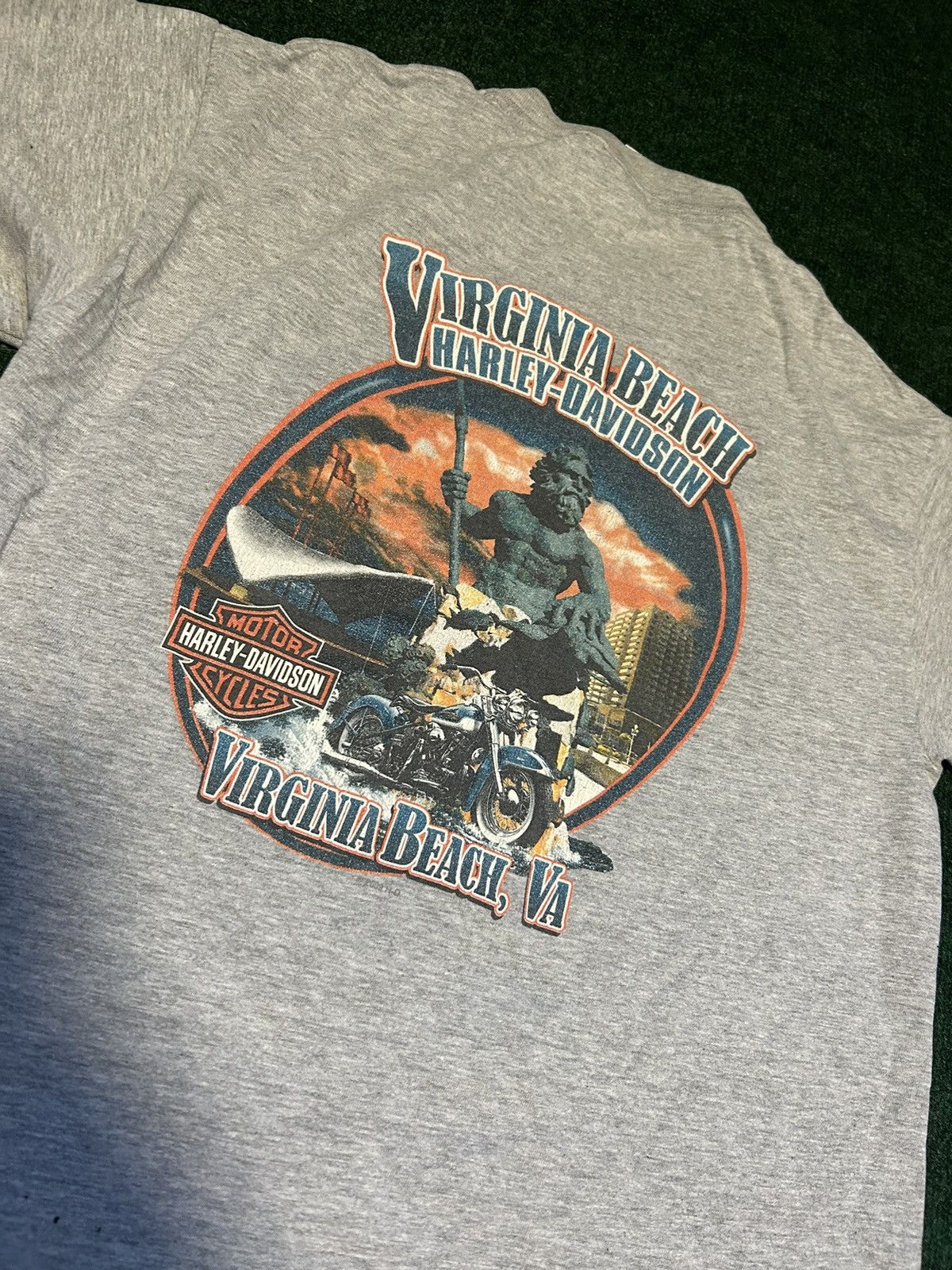 Harley Davidson × Vintage Y2K Grunge Harley Davidson Shirt Size US M / EU 48-50 / 2 - 1 Thumbnail