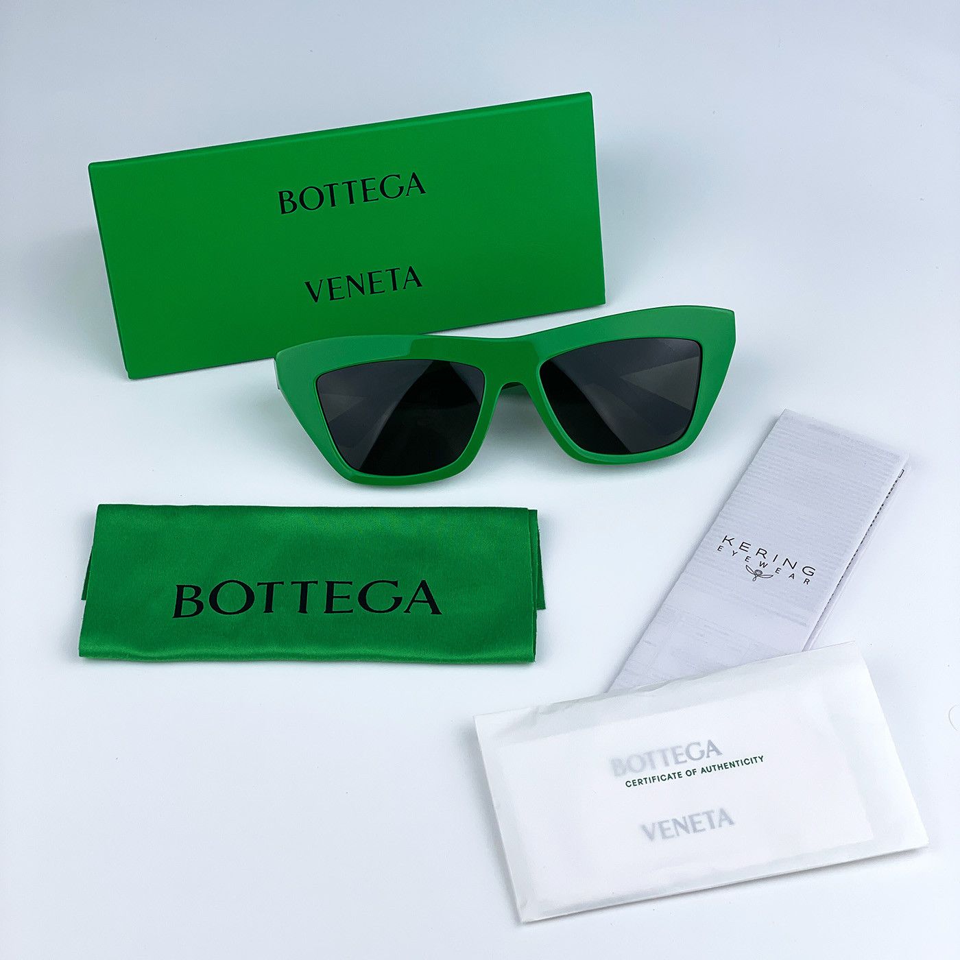 Bottega Veneta NEW Bottega Veneta BV1121S 005 Vat Eye Unisex Sunglasses Size ONE SIZE - 10 Thumbnail