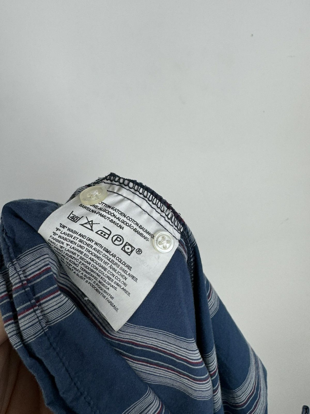 Levi's Vintage Levis Red Tab Short Sleeve Striped Shirt Size US L / EU 52-54 / 3 - 4 Thumbnail