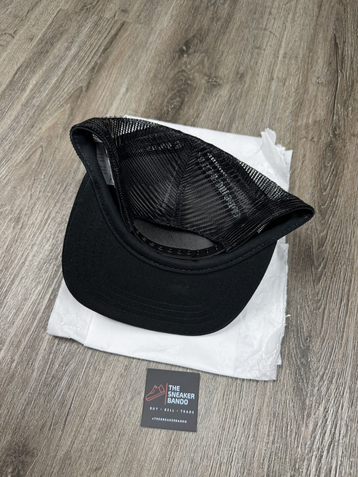 Chrome Hearts Chrome Hearts CH Aspen Exclusive Trucker Hat Black Size ONE SIZE - 3 Thumbnail