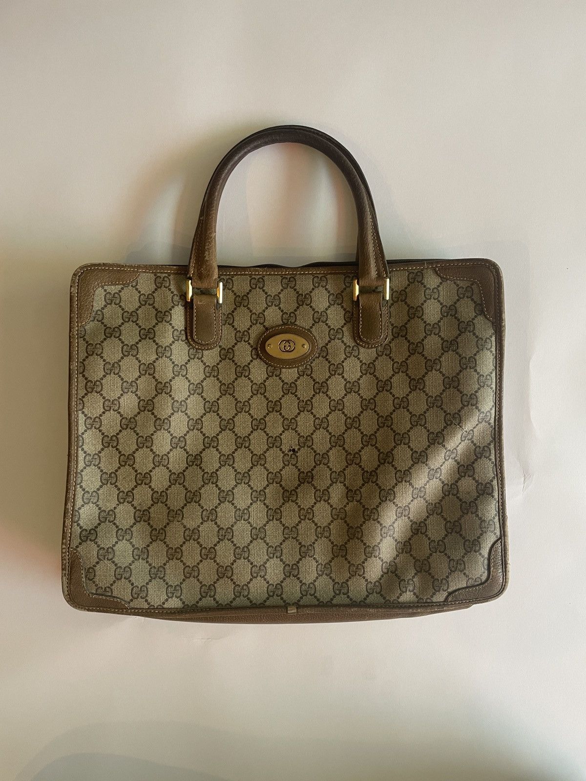 Gucci × Vintage Gucci Breifcase Size ONE SIZE - 1 Thumbnail