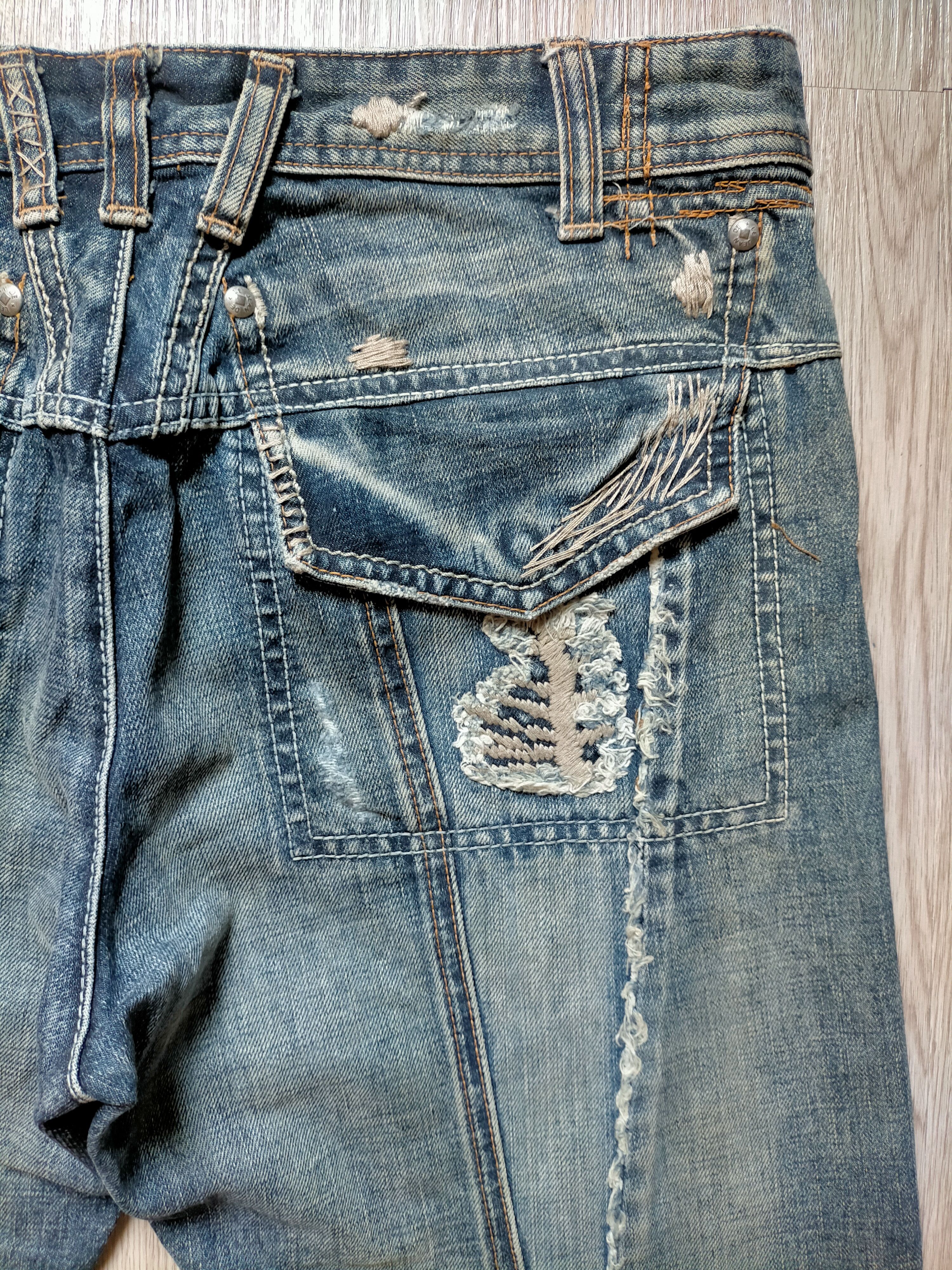 Marithe + Francois Girbaud Marithe Francois Girbaud Flare Jeans Boot cut Denim Size US 32 / EU 48 - 10 Thumbnail