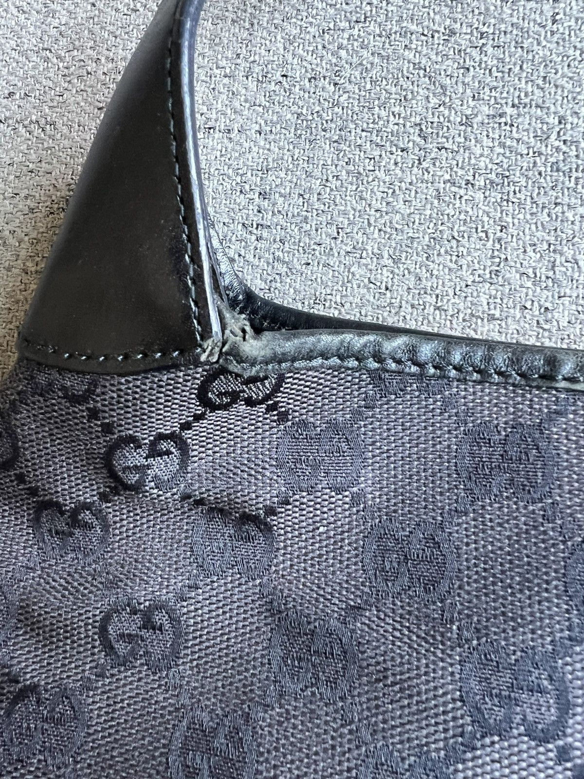 Gucci Gucci Jackie monogram with chain strap Size ONE SIZE - 16 Thumbnail