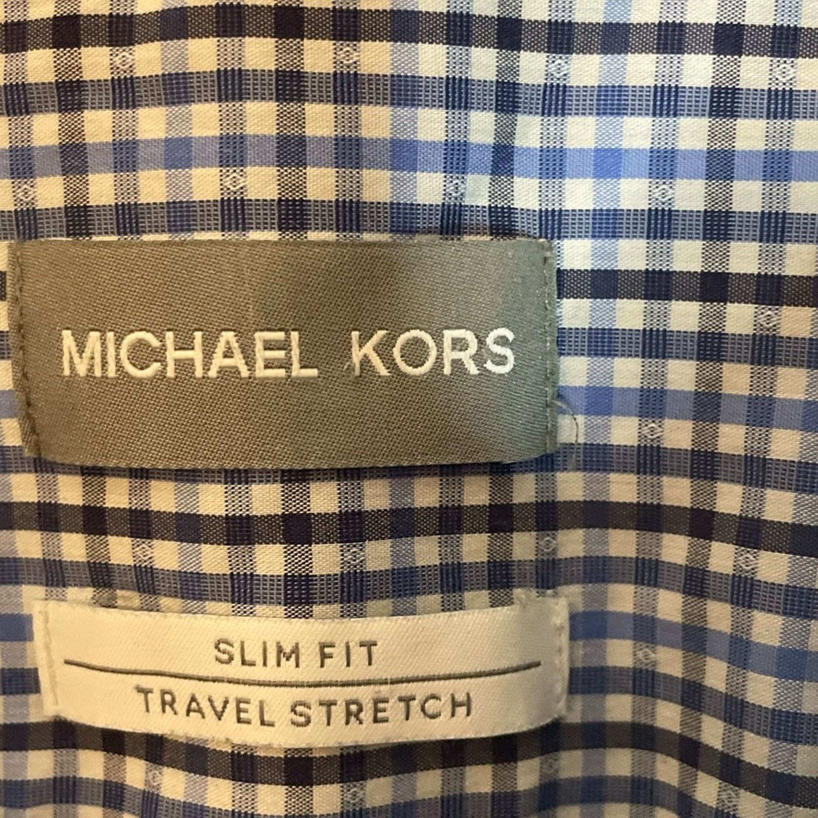 Michael Kors Michael Kors slim-Fit Stretch Dress Shirt 4XL 20 34/35 20 in Size US XXL / EU 58 / 5 - 3 Thumbnail