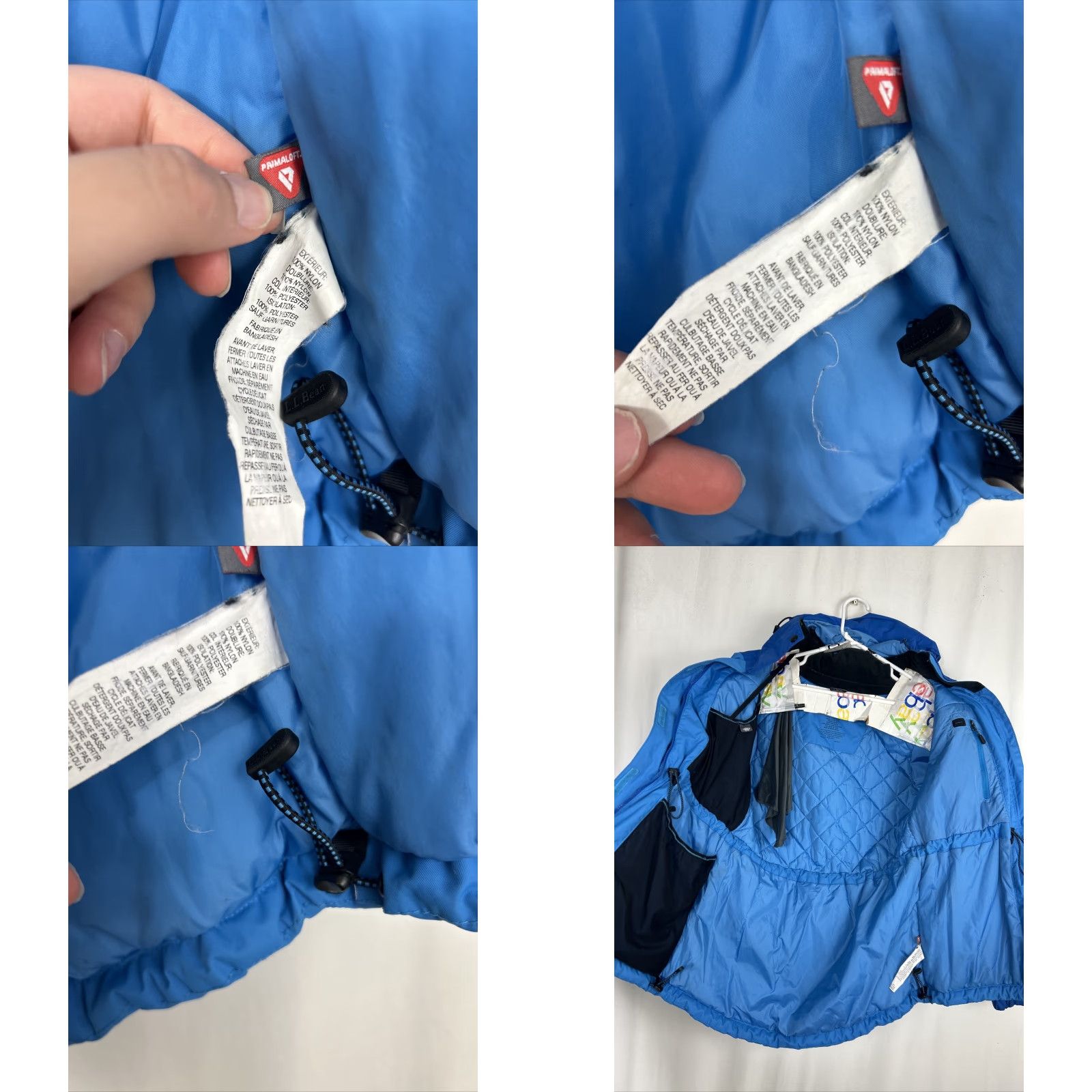 Vintage L.L. Bean Jackets Winter Hooded Full Zip S Blue Ladies Regular Size S Jacket Size S / US 4 / IT 40 - 9 Thumbnail