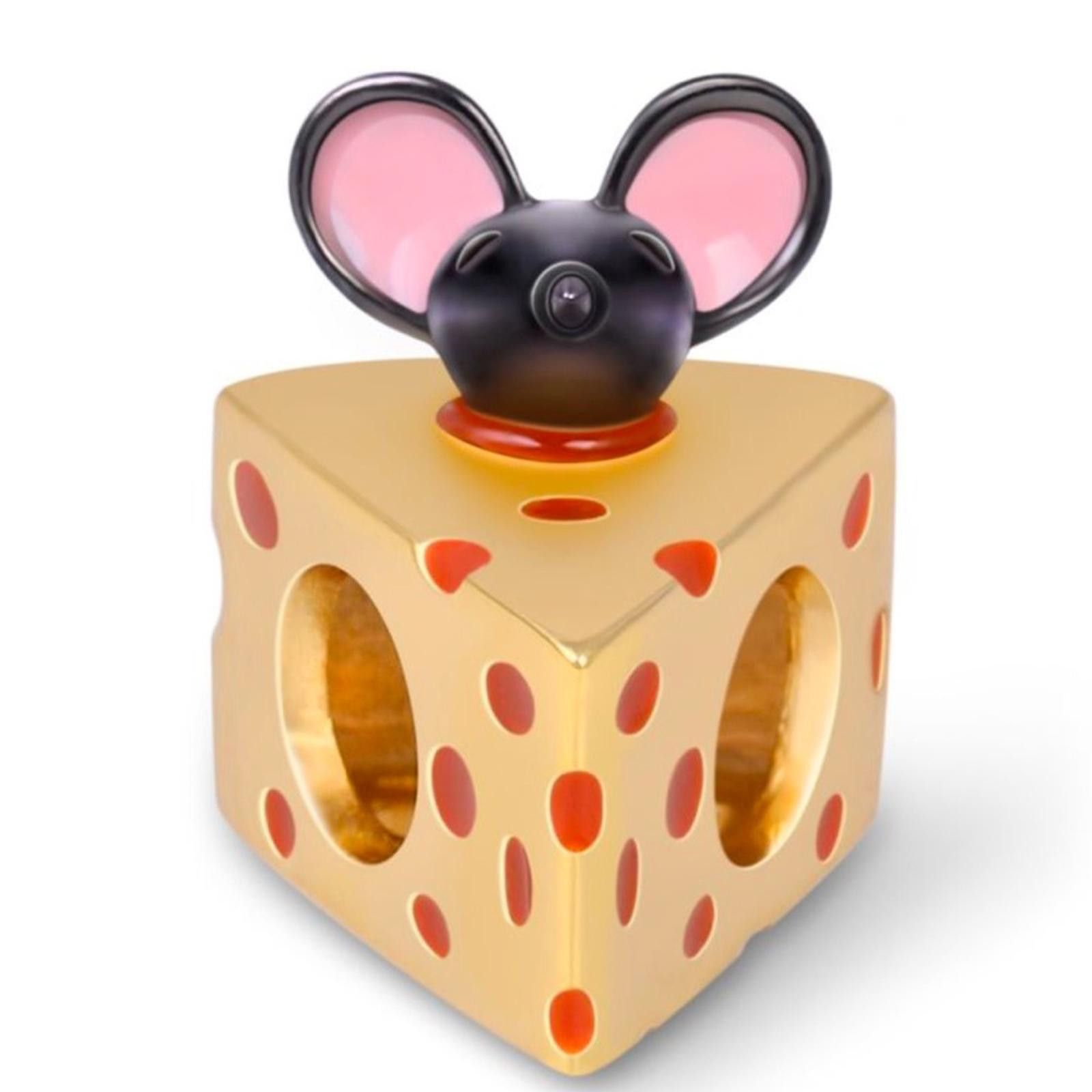 Other NWOT Nora Fleming Rat In Cheese Charm Sterling Silver 925 Size ONE SIZE - 2 Thumbnail