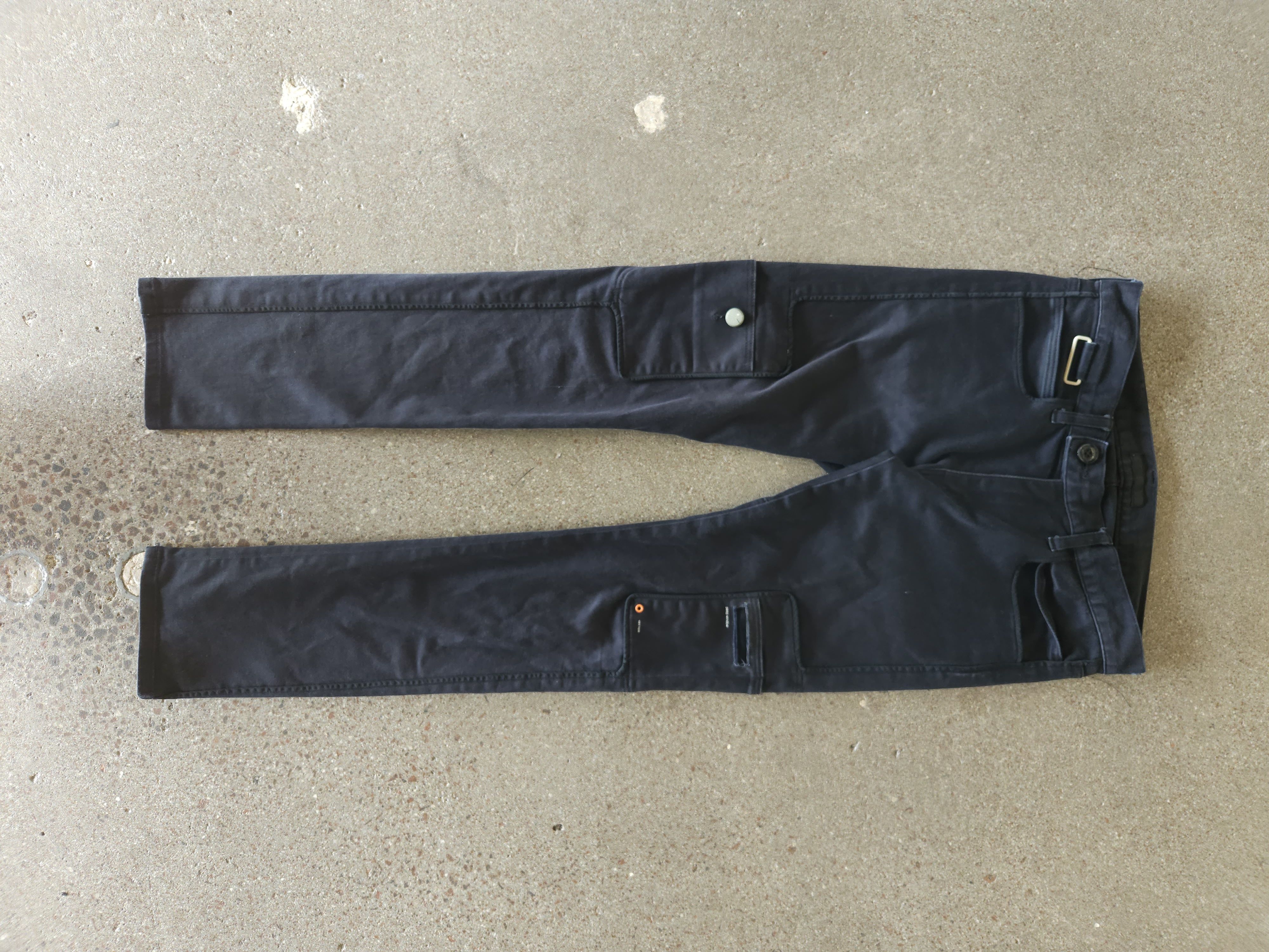 Image of Undercover Ss10 Less But Better Cargo Pants in Black, Men's (Size 30)