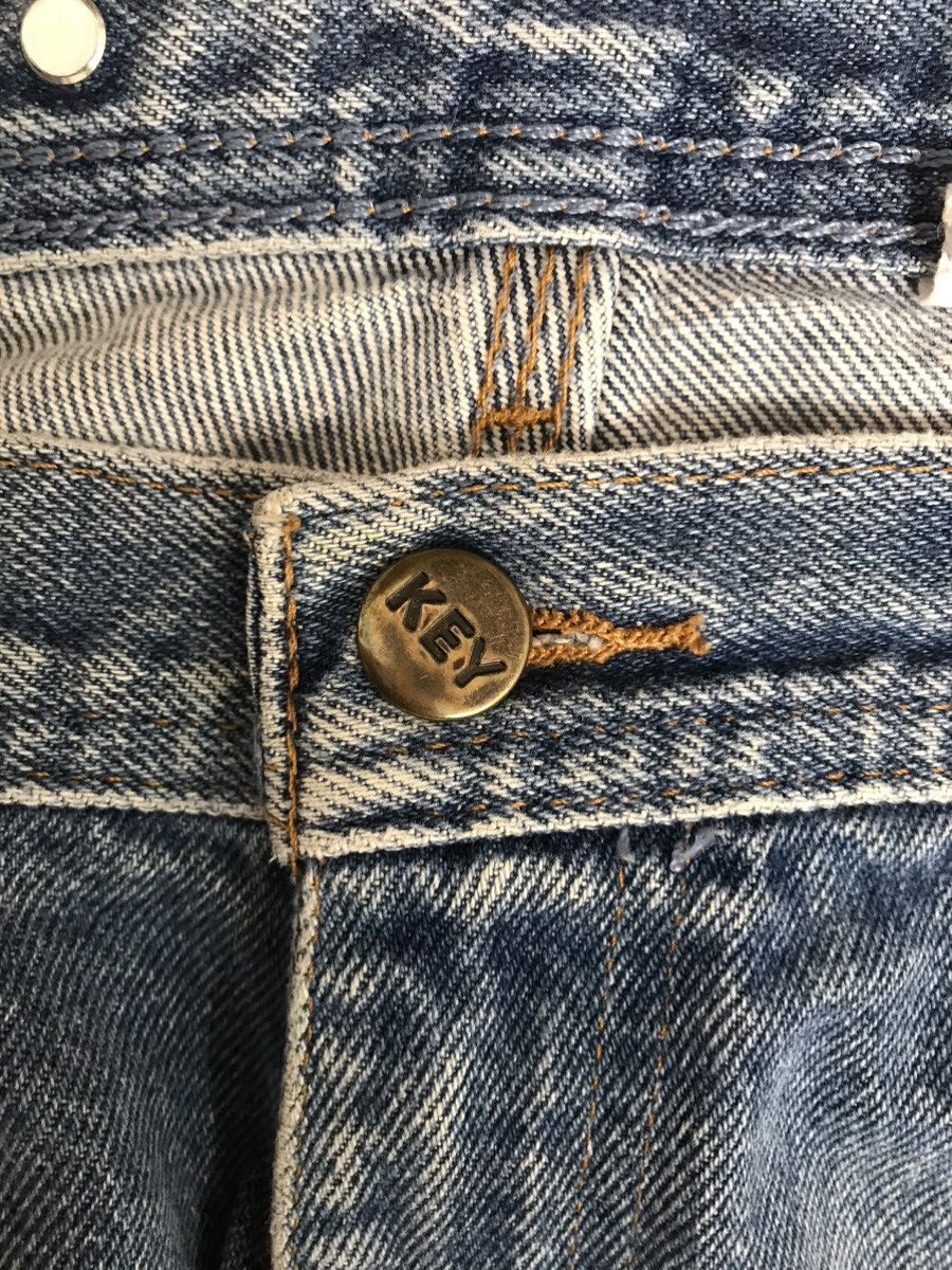 Vintage Vintage key double knee denim Size US 35 - 4 Thumbnail