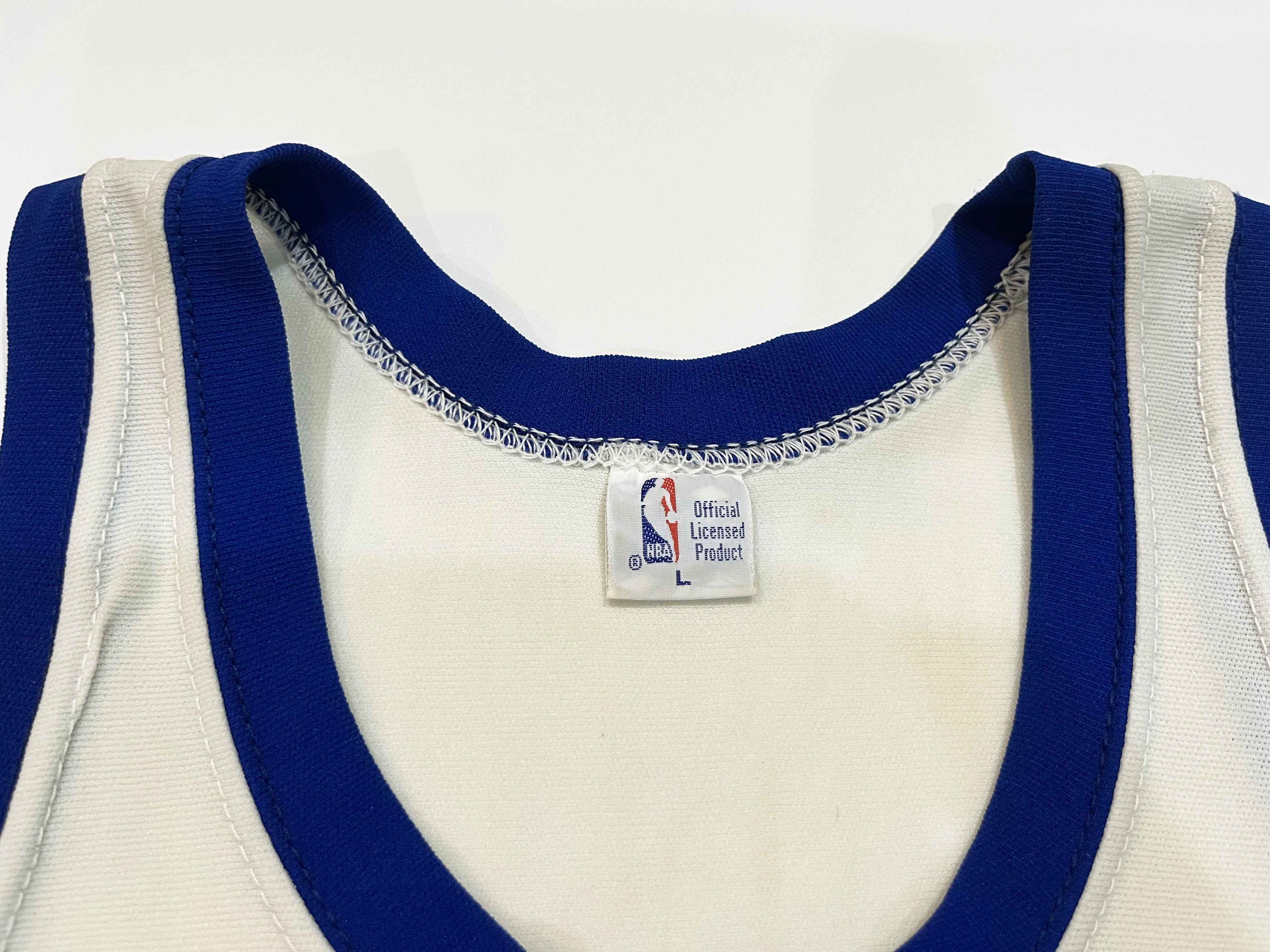 Other Vintage Sand Knit NBA Denver Nuggets ALEX ENGLISH #2 Jersey Size US L / EU 52-54 / 3 - 3 Thumbnail
