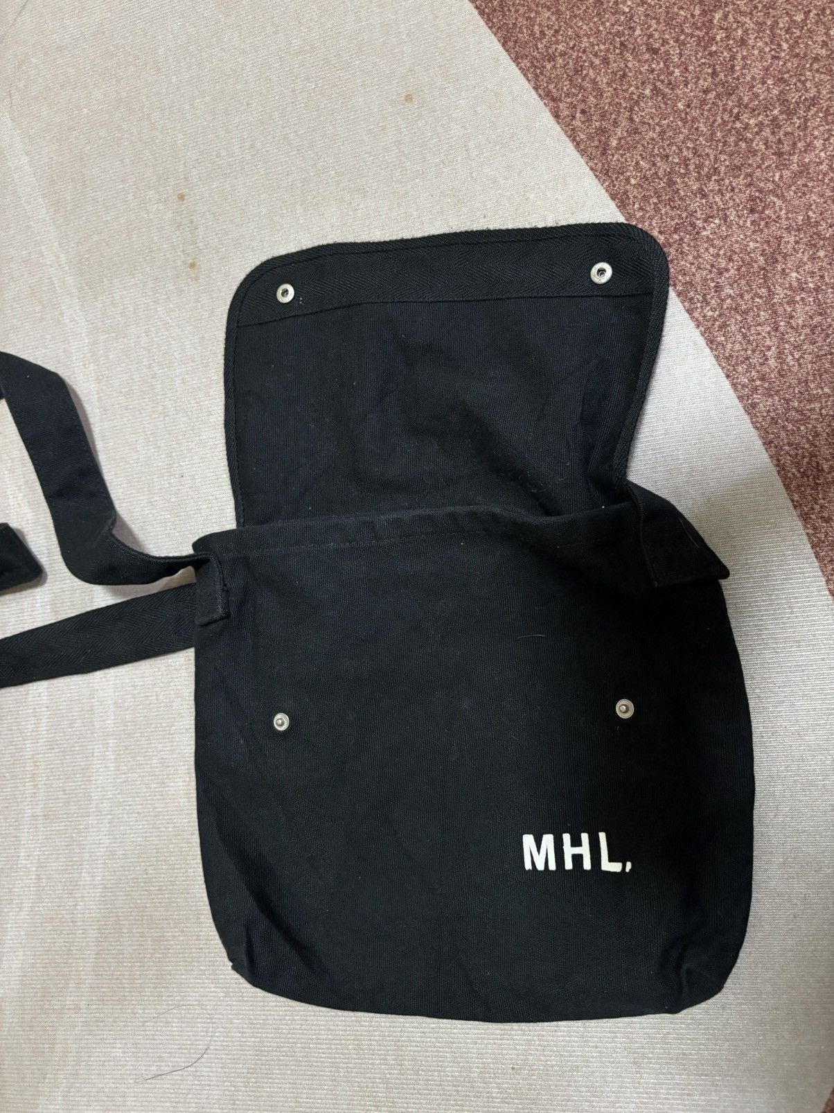Margaret Howell × Vintage MHL COTTON SLING BAG Size ONE SIZE - 4 Thumbnail