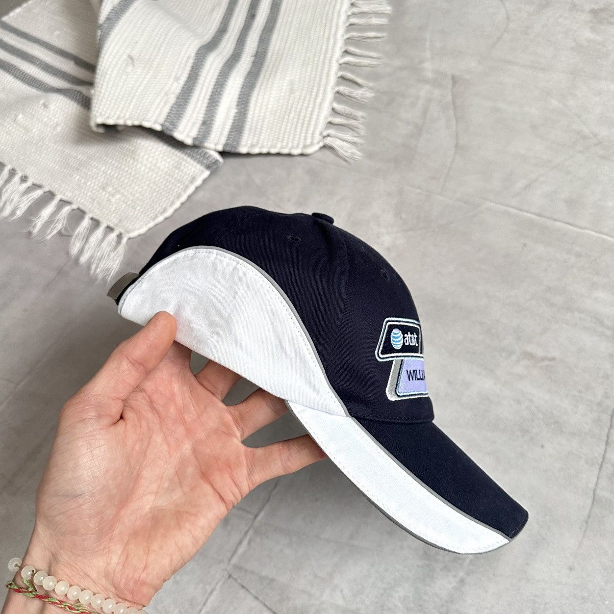 Formula 1 AT&T Williams F1 Formula 1 Racing Team Rare Cap Hat Size ONE SIZE - 4 Thumbnail
