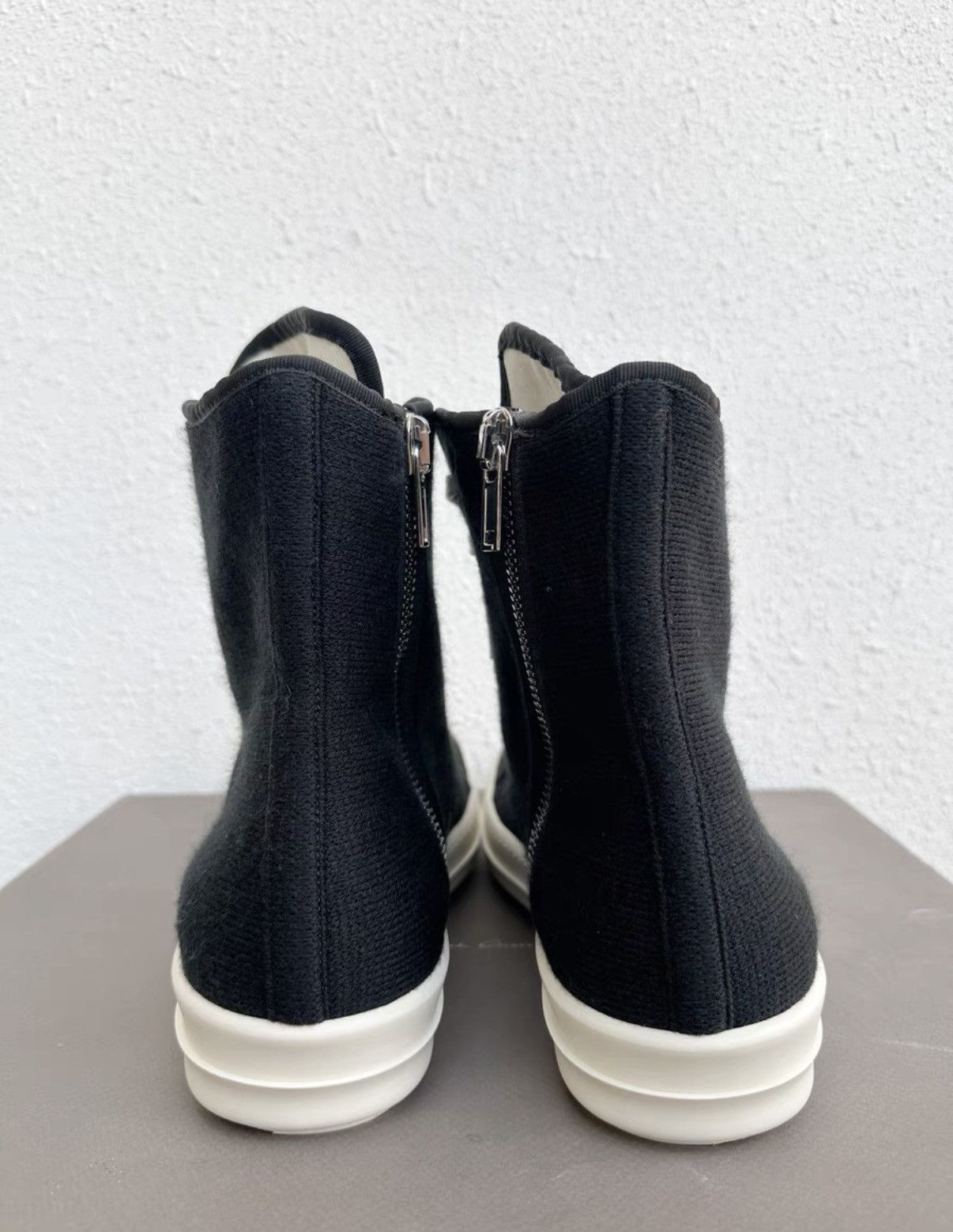 Rick Owens Rick Owens DRKSHDW High-Top Black & White Size US 10 / EU 43 - 6 Thumbnail