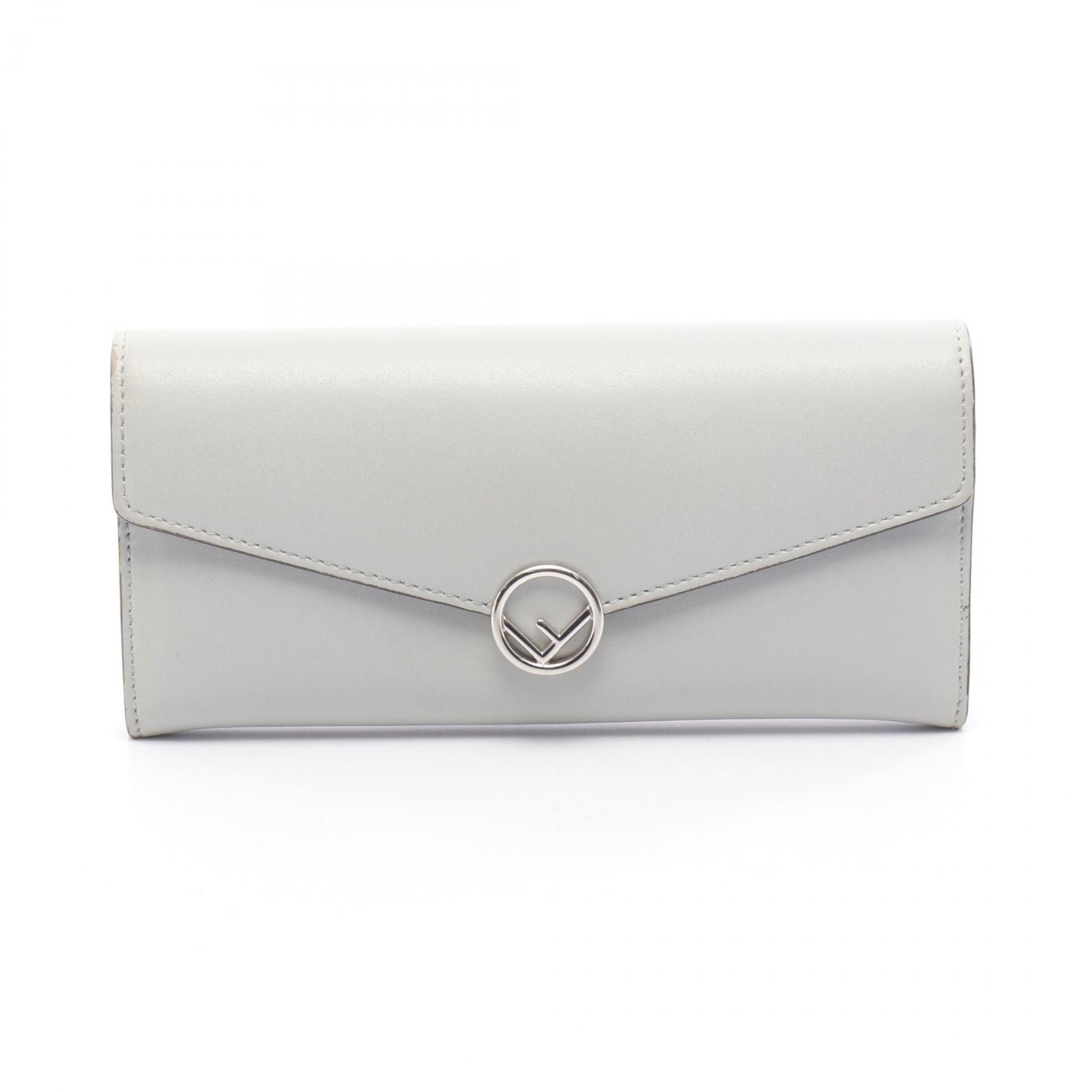Fendi Fendi Fendi F Is Leather Long Bifold Wallet Leather Long Wallet 8M0251 DUTY FREE for USA Size ONE SIZE - 1 Thumbnail