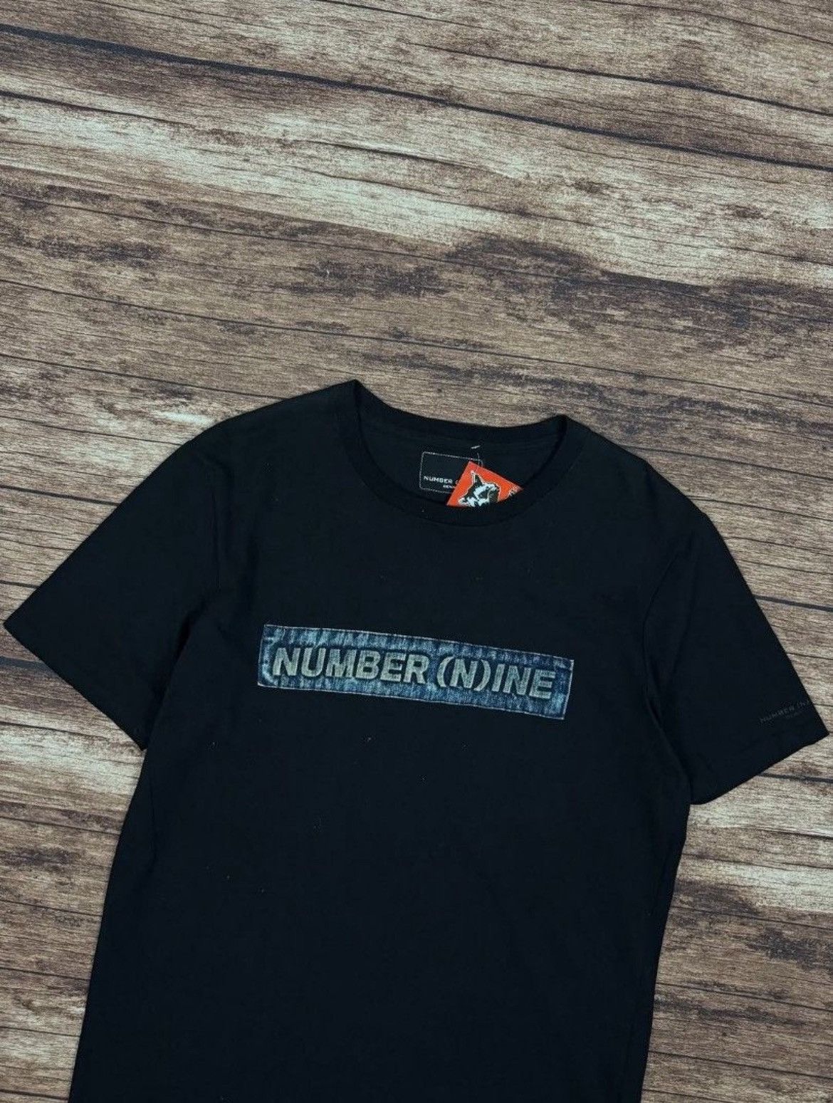 Number (N)ine Number Nine Box Logo T shirt Size US L / EU 52-54 / 3 - 2 Thumbnail