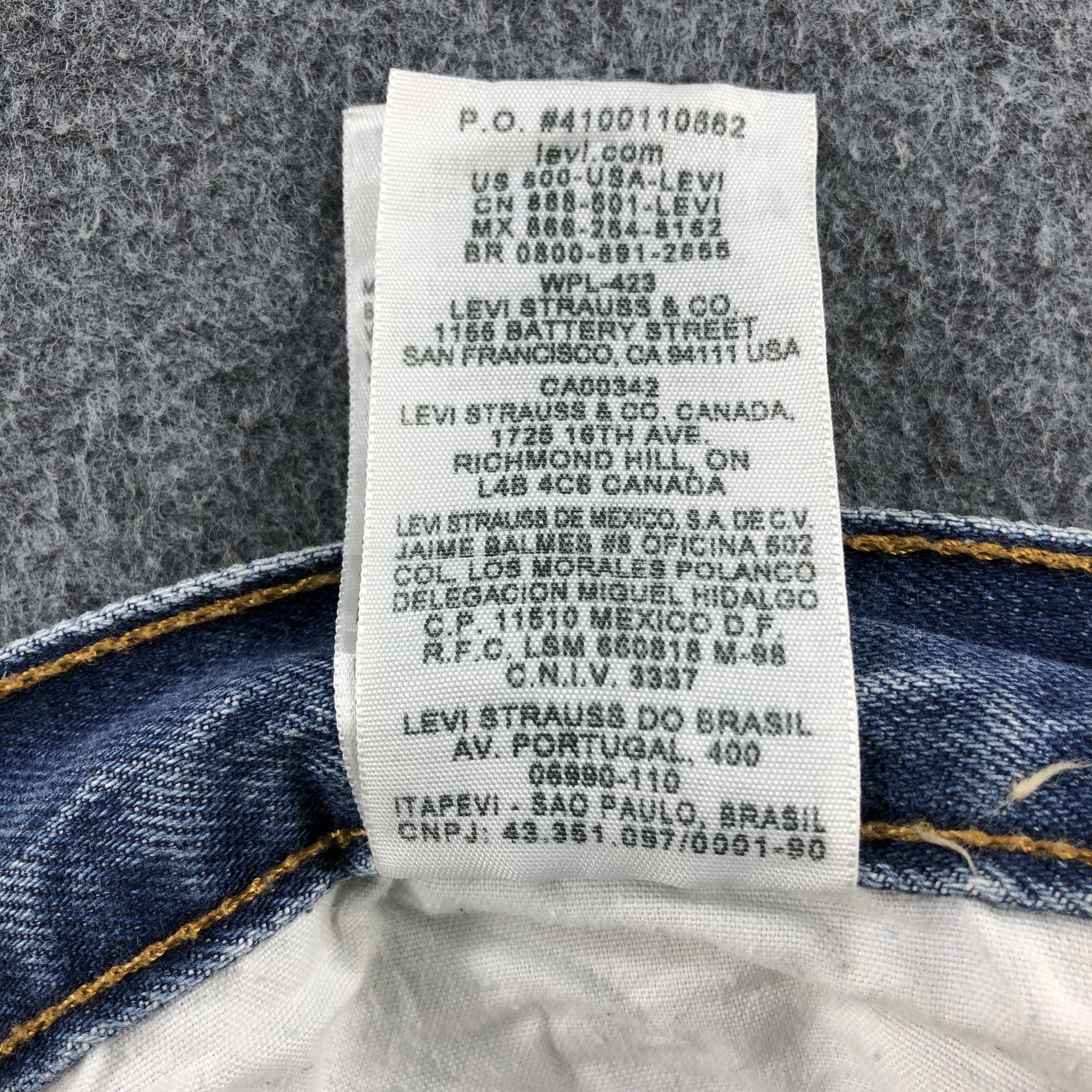 Levi's Vintage Levis Jeans Lot 501 -JM873 Size US 37 - 12 Thumbnail